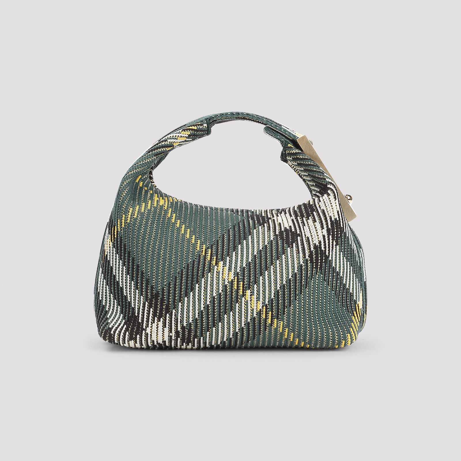 Shop Burberry Mini Duffle Bag In Ivy