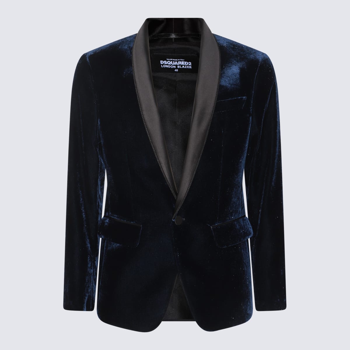 Shop Dsquared2 Blue Blazer