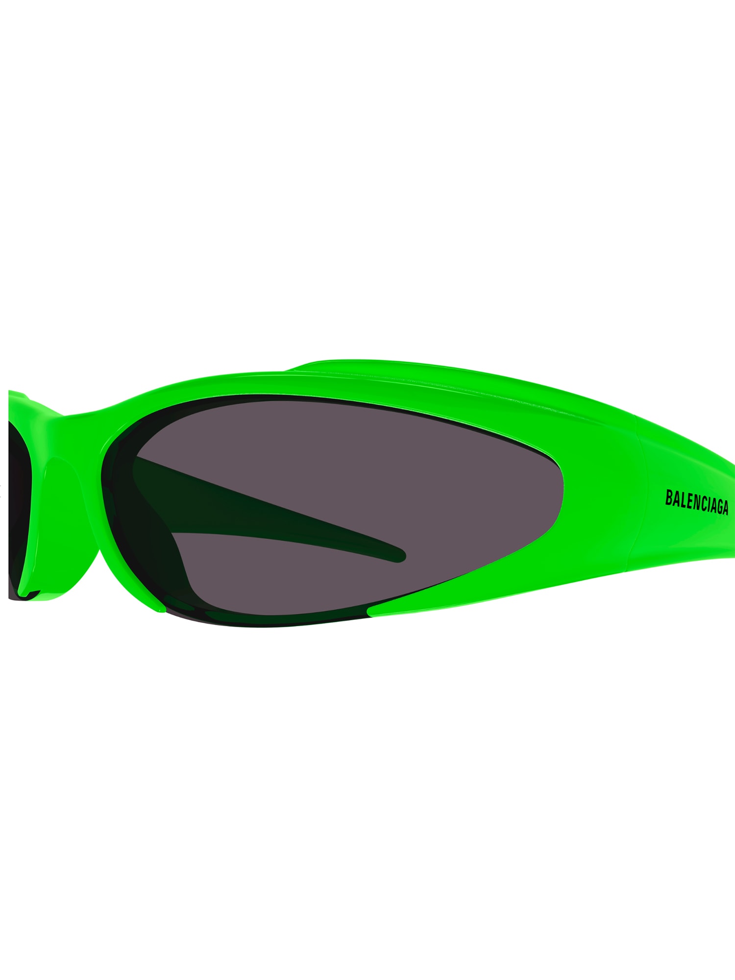 Shop Balenciaga Bb0253s Sunglasses In Green Green Grey