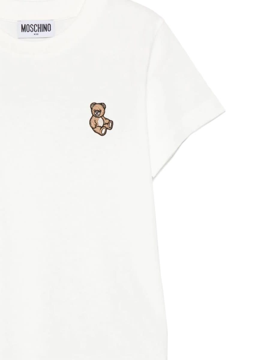 Moschino T-shirt With Logo In White