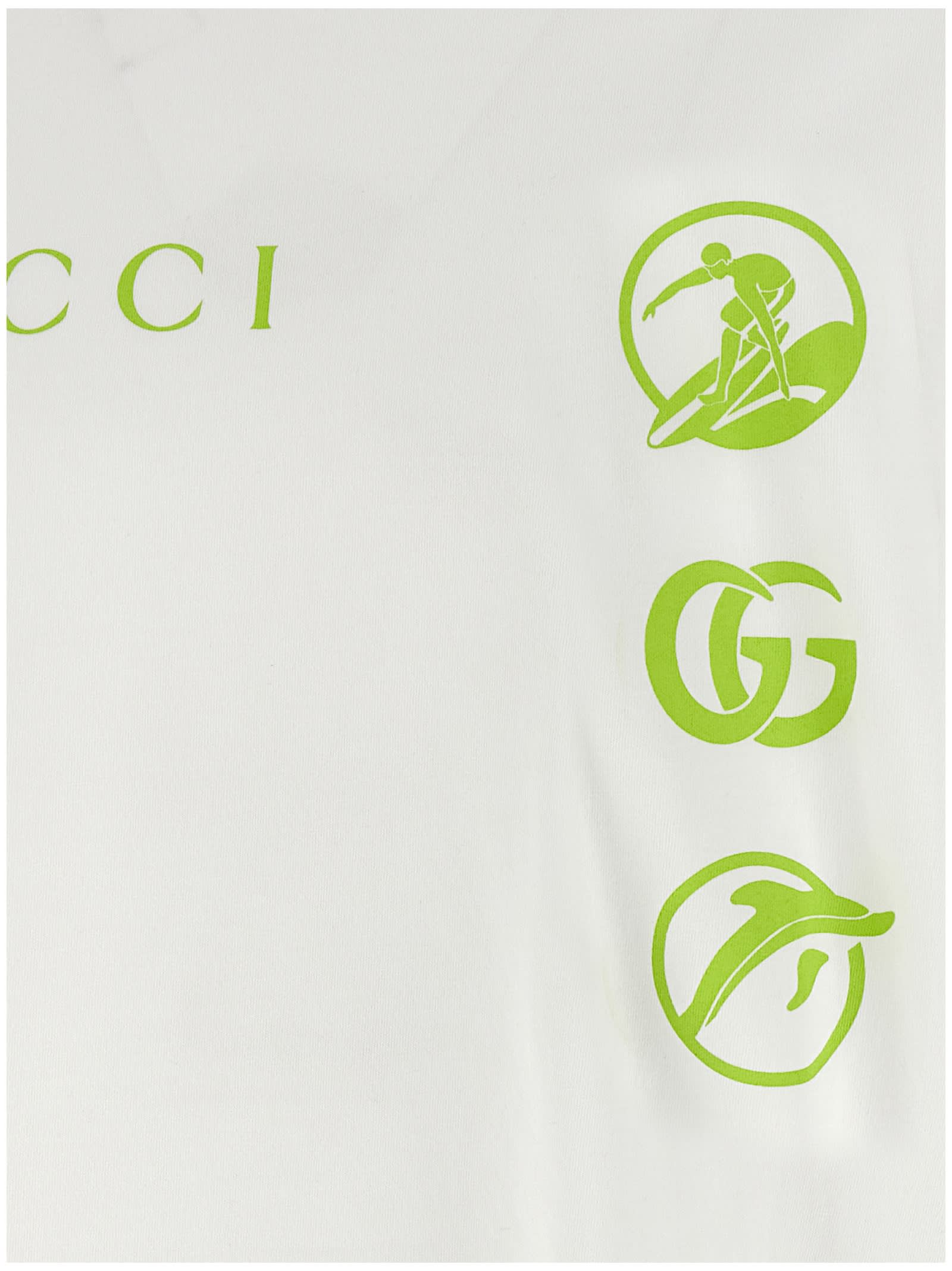Gucci Printed Cotton Jersey T-shirt