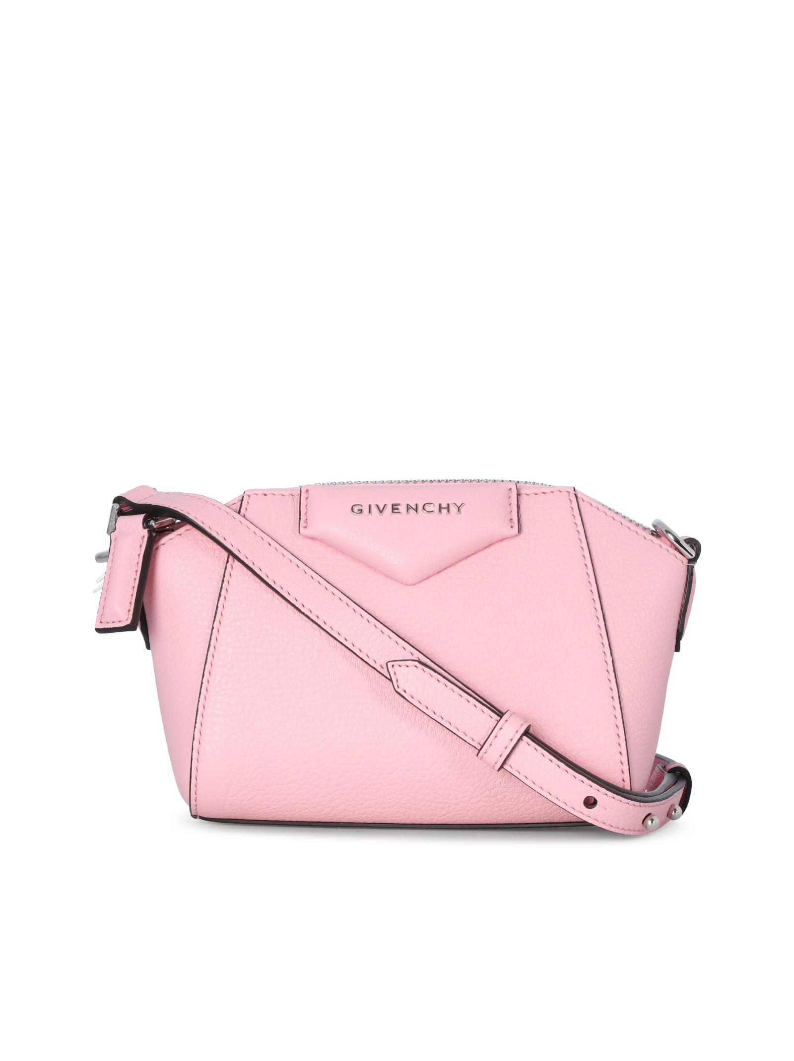 Givenchy Antigona Nano Bag In Pink & Purple