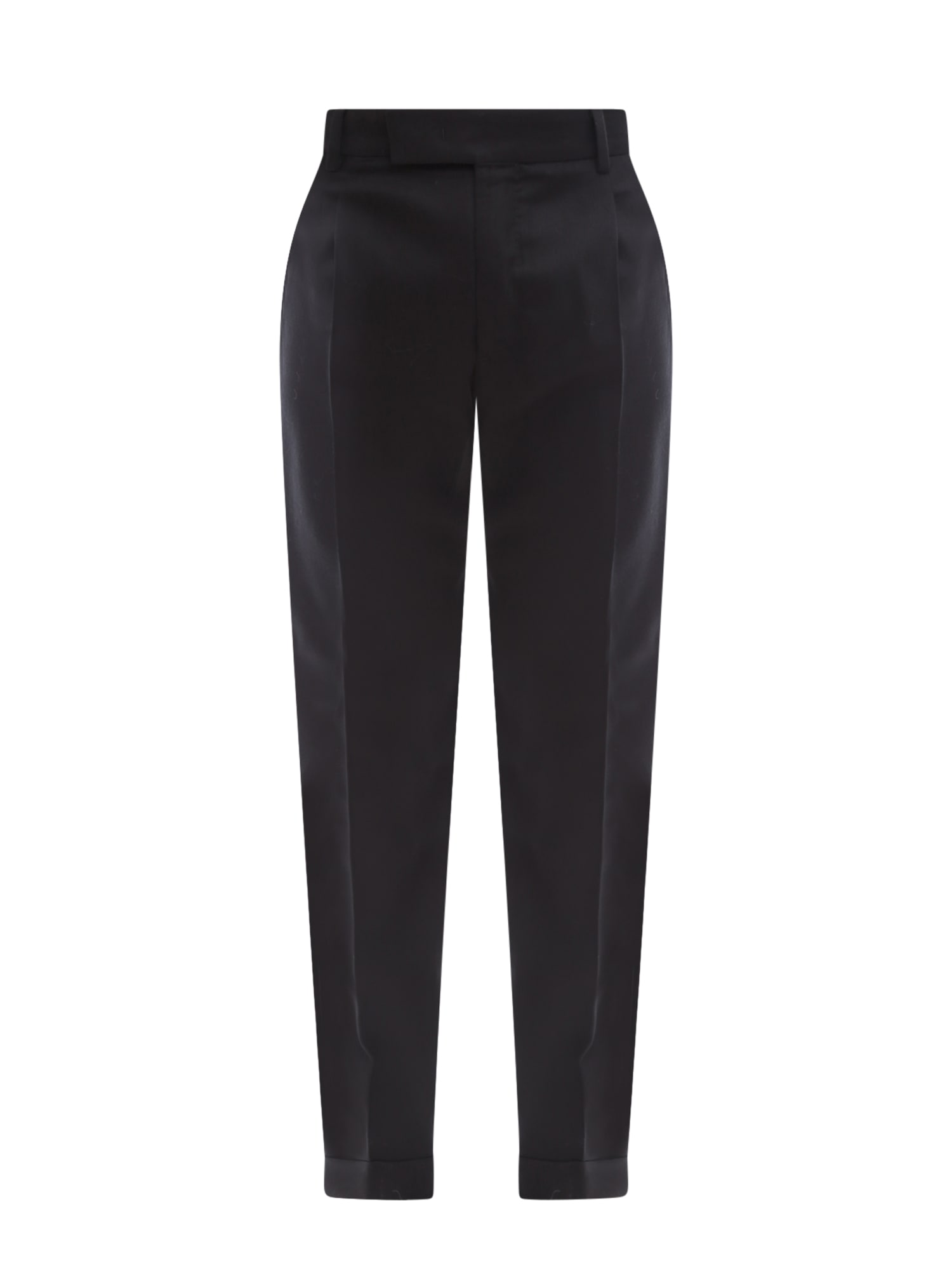 Shop Pt Torino Trouser In Nero