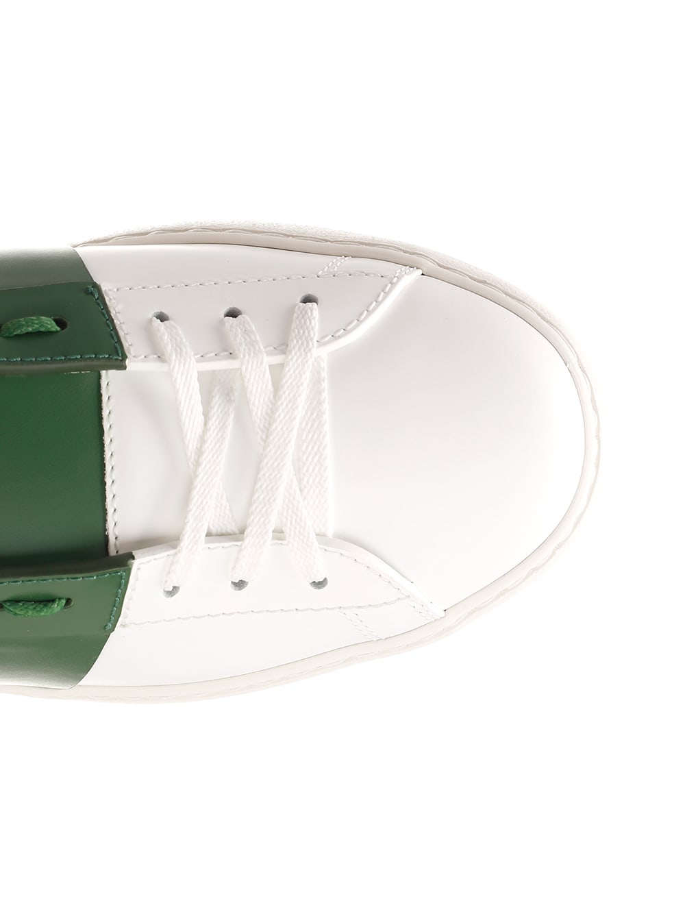 Shop Valentino Sneakers Open In Bianco