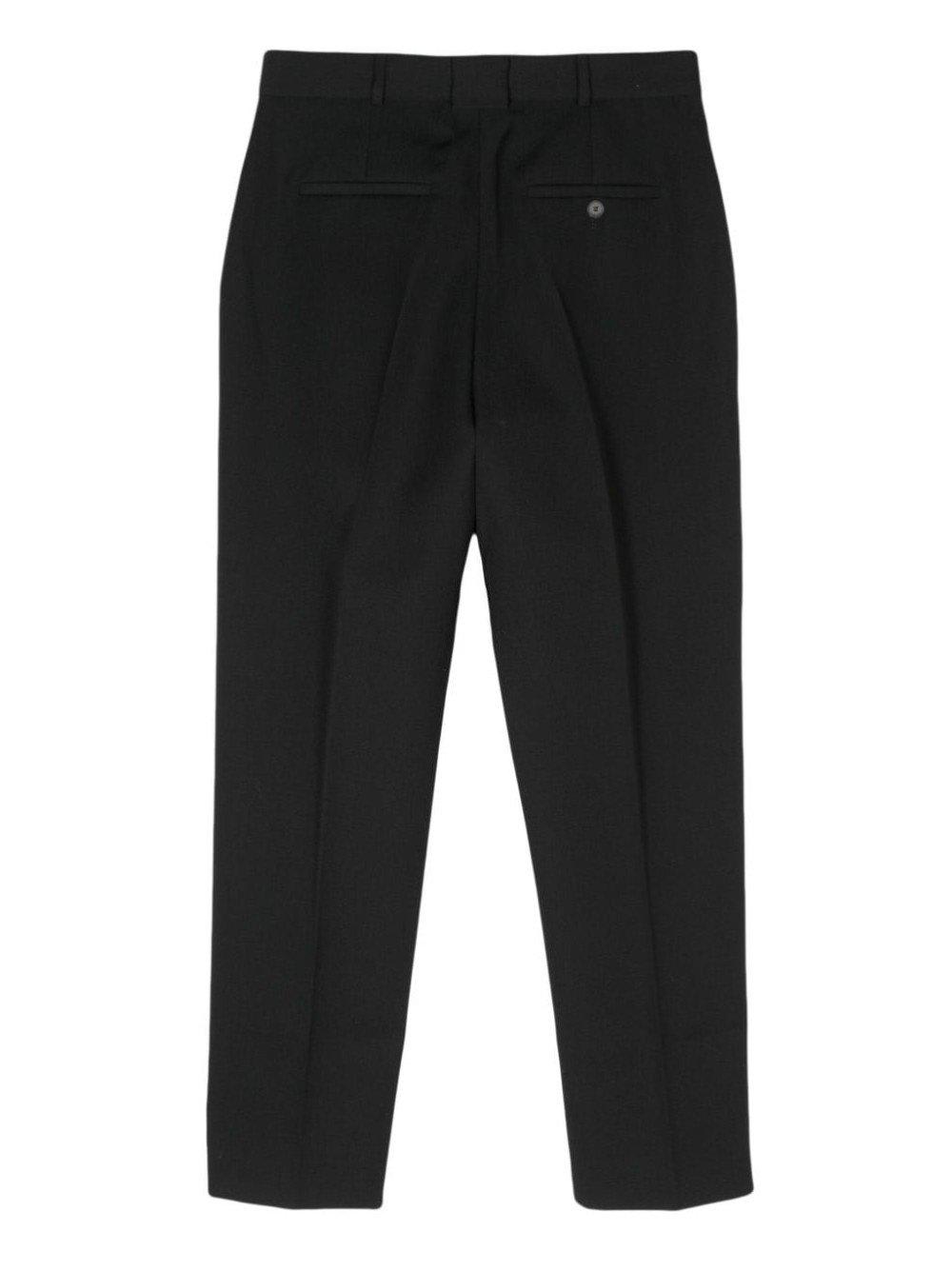 LANVIN TAPERED LEG SLIM TROUSERS 