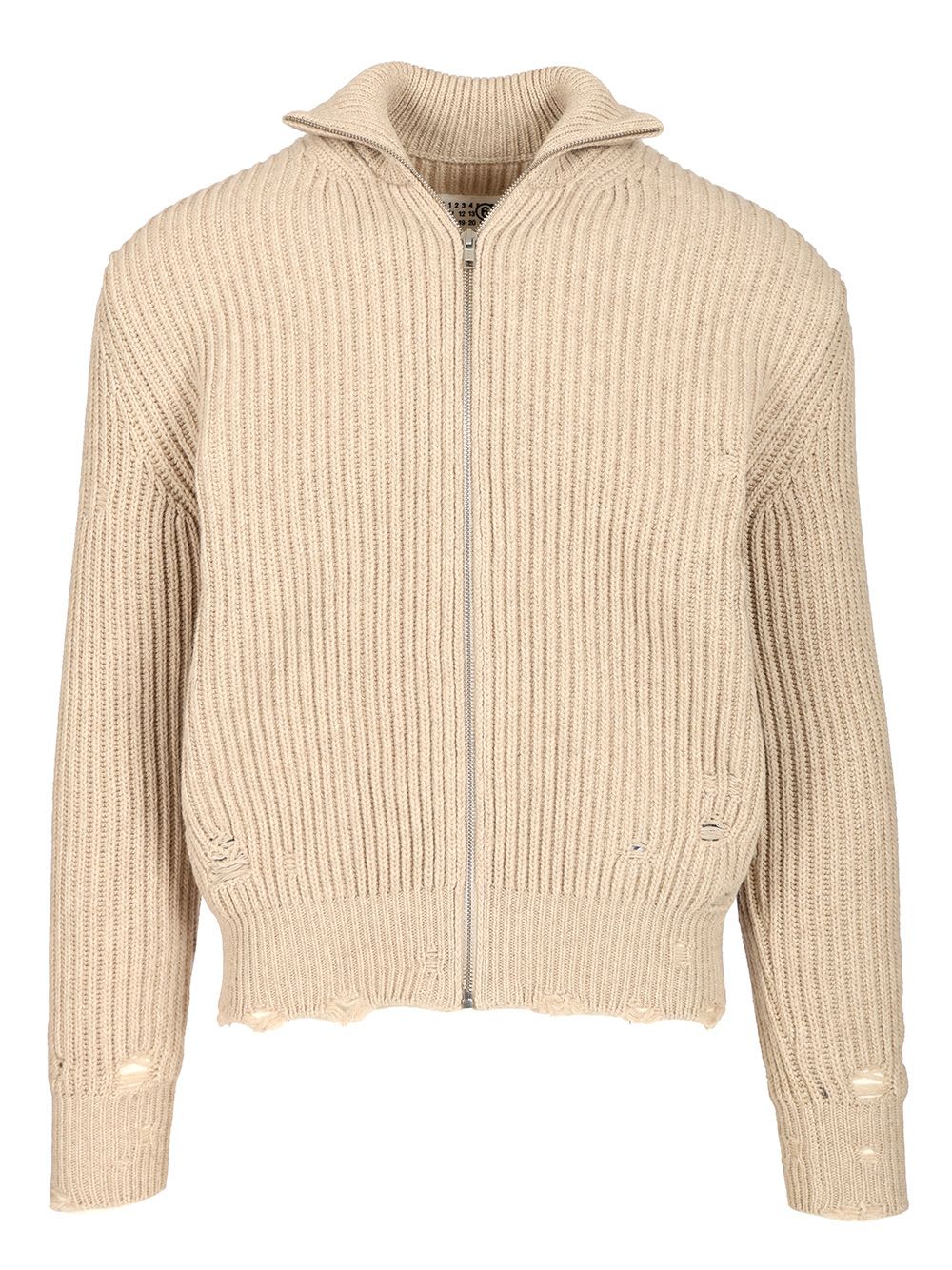 Wool Blend Knitted Jacket