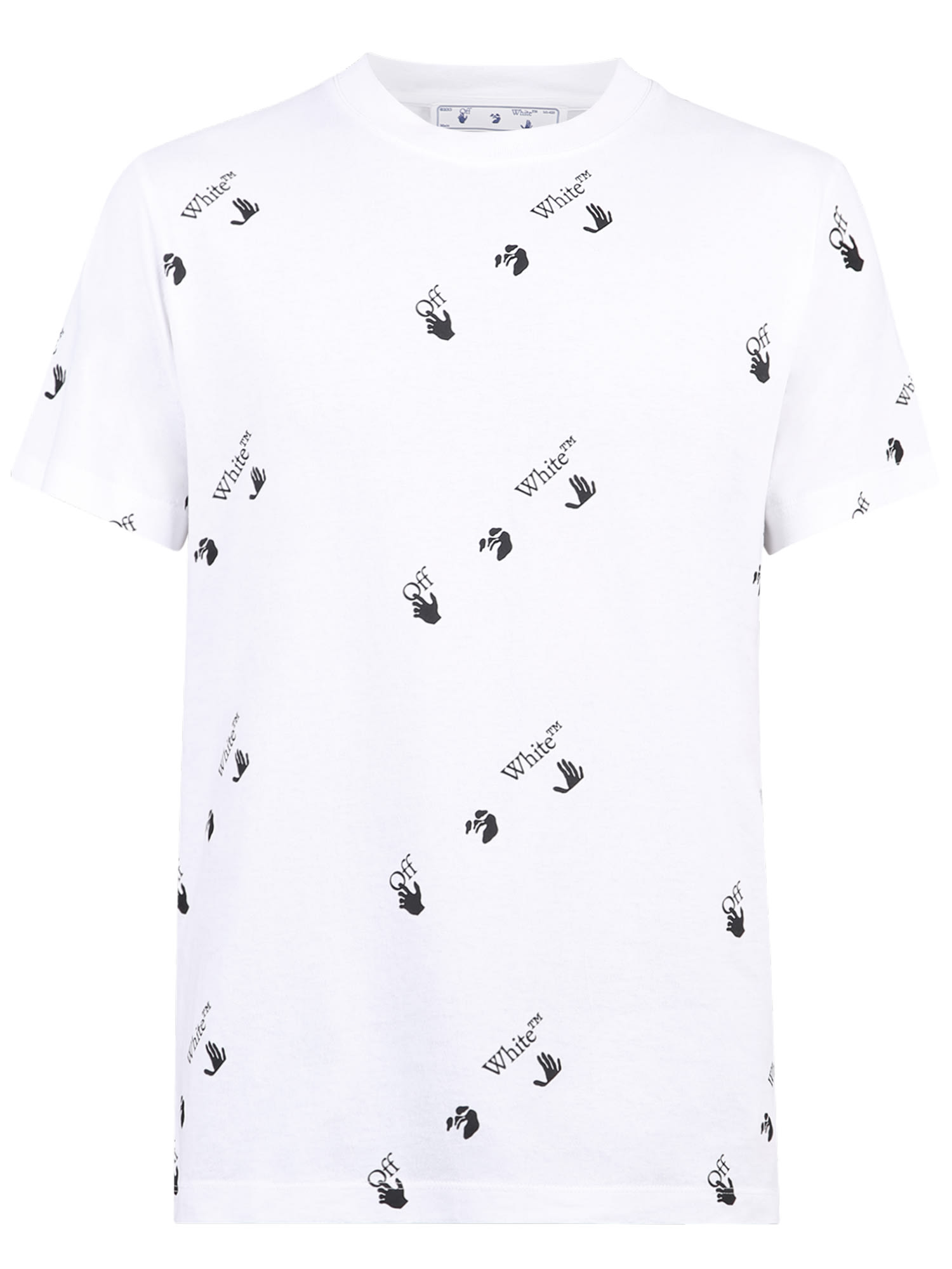 OFF-WHITE PRINTED T-SHIRT,11709791