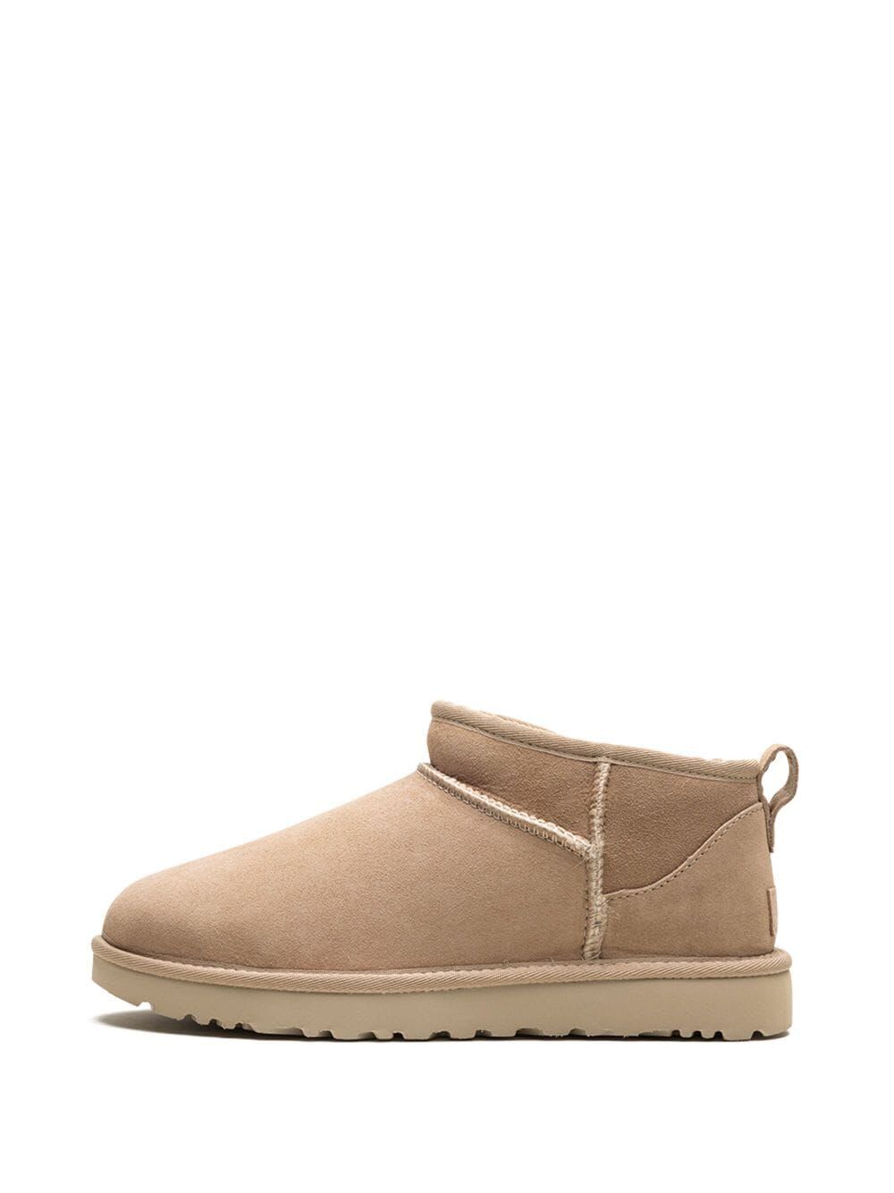 Shop Ugg Woman Classic Ultra Mini Boots In San Sand