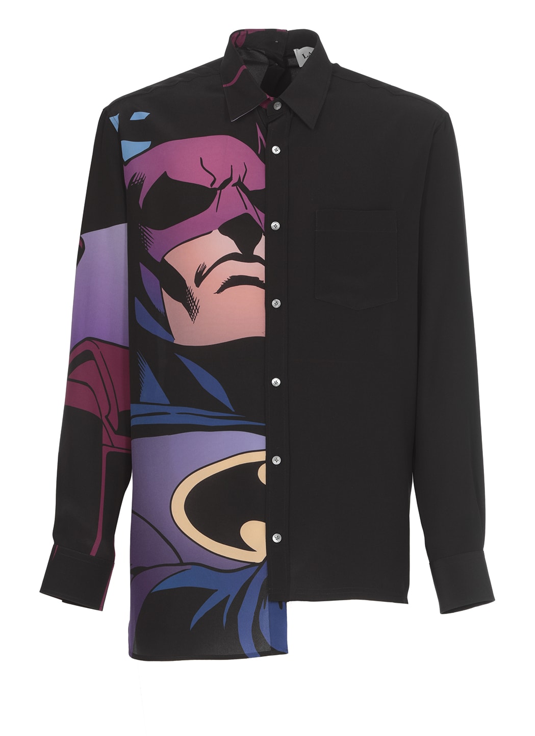 Lanvin Batman Asymmetric Shirt