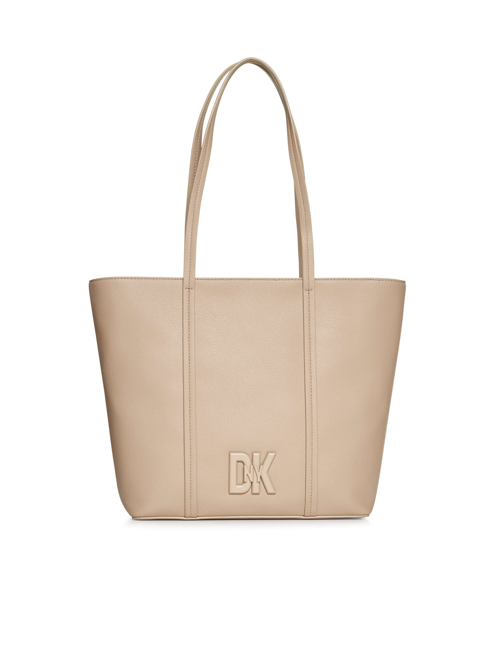 Shop Dkny Tote In Neutral