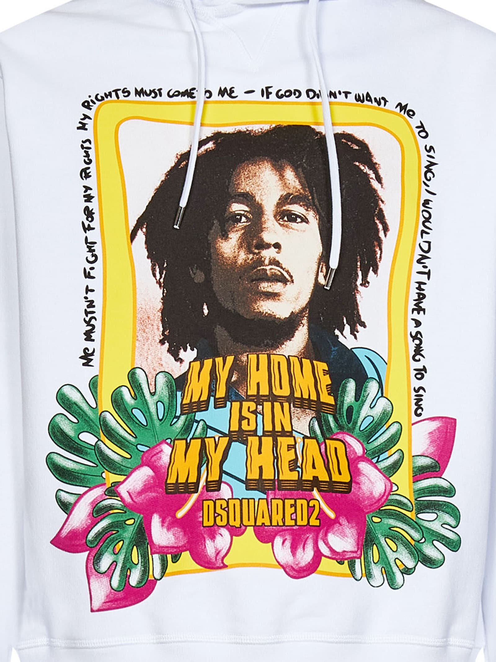 Shop Dsquared2 Bob Marley Cool Sweatshirt