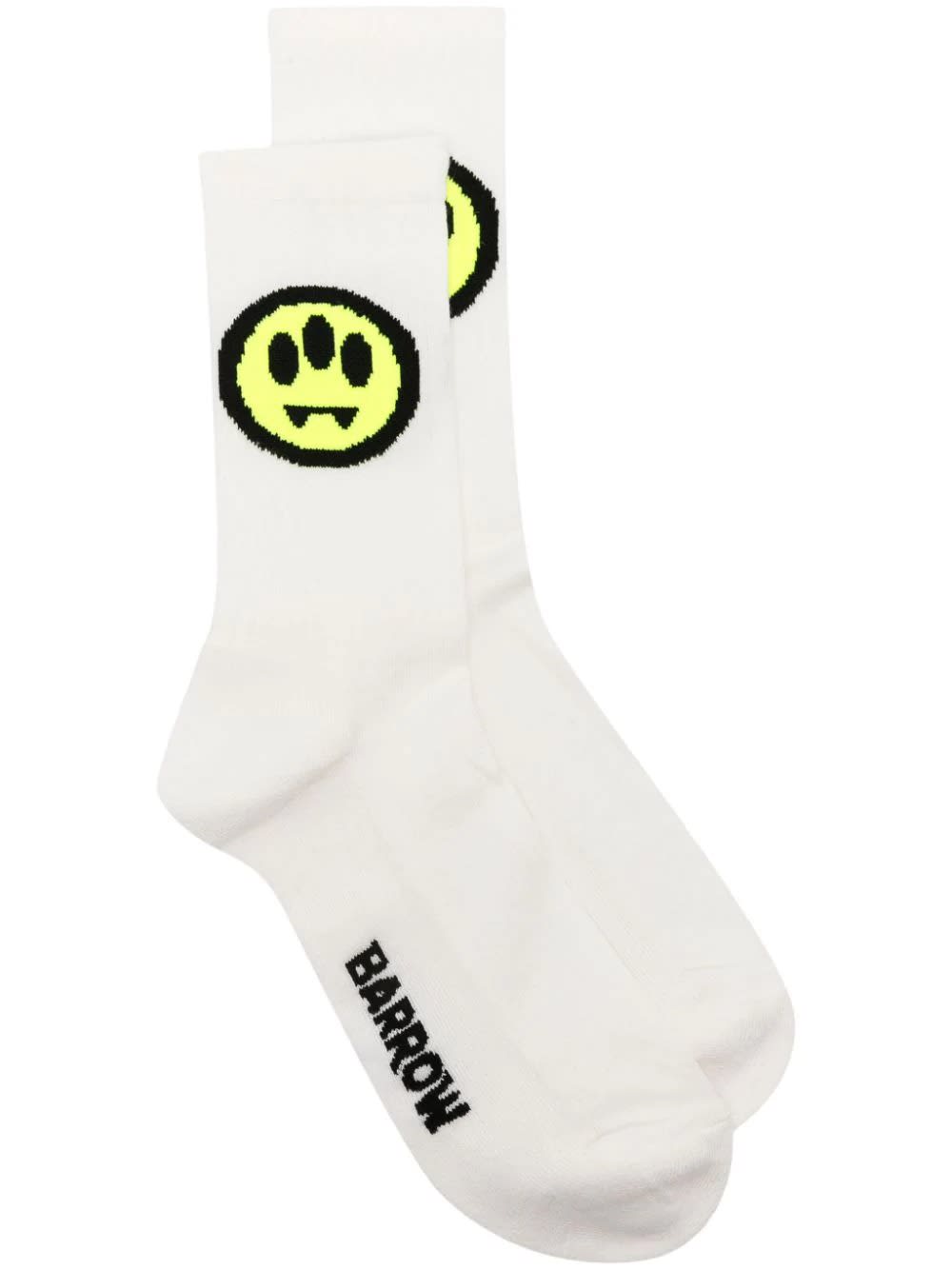 White Socks With Logo