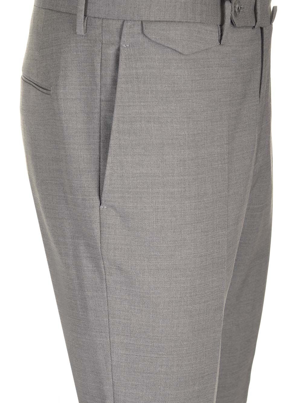 Shop Tagliatore Classic Trousers In Grey