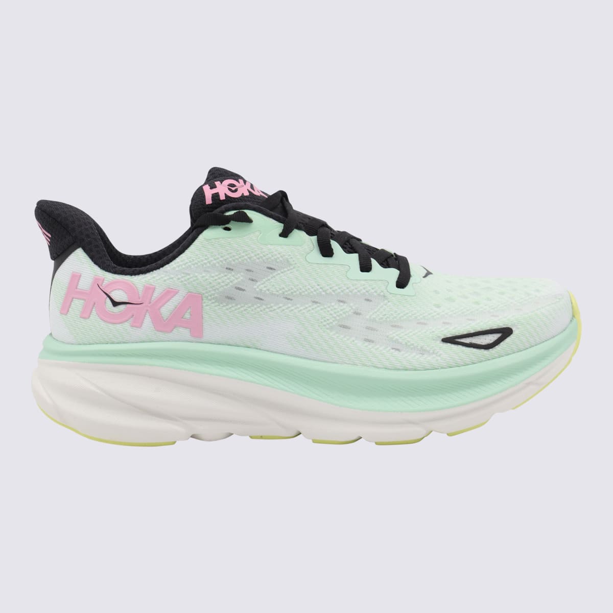 Hoka Low Top Sneakers With Mesh Upper And Rubber Outsole In Multi