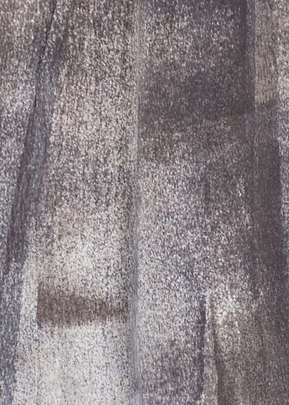 Avant Toi Wide-leg Silk Pants With Abstract Pattern In Gray