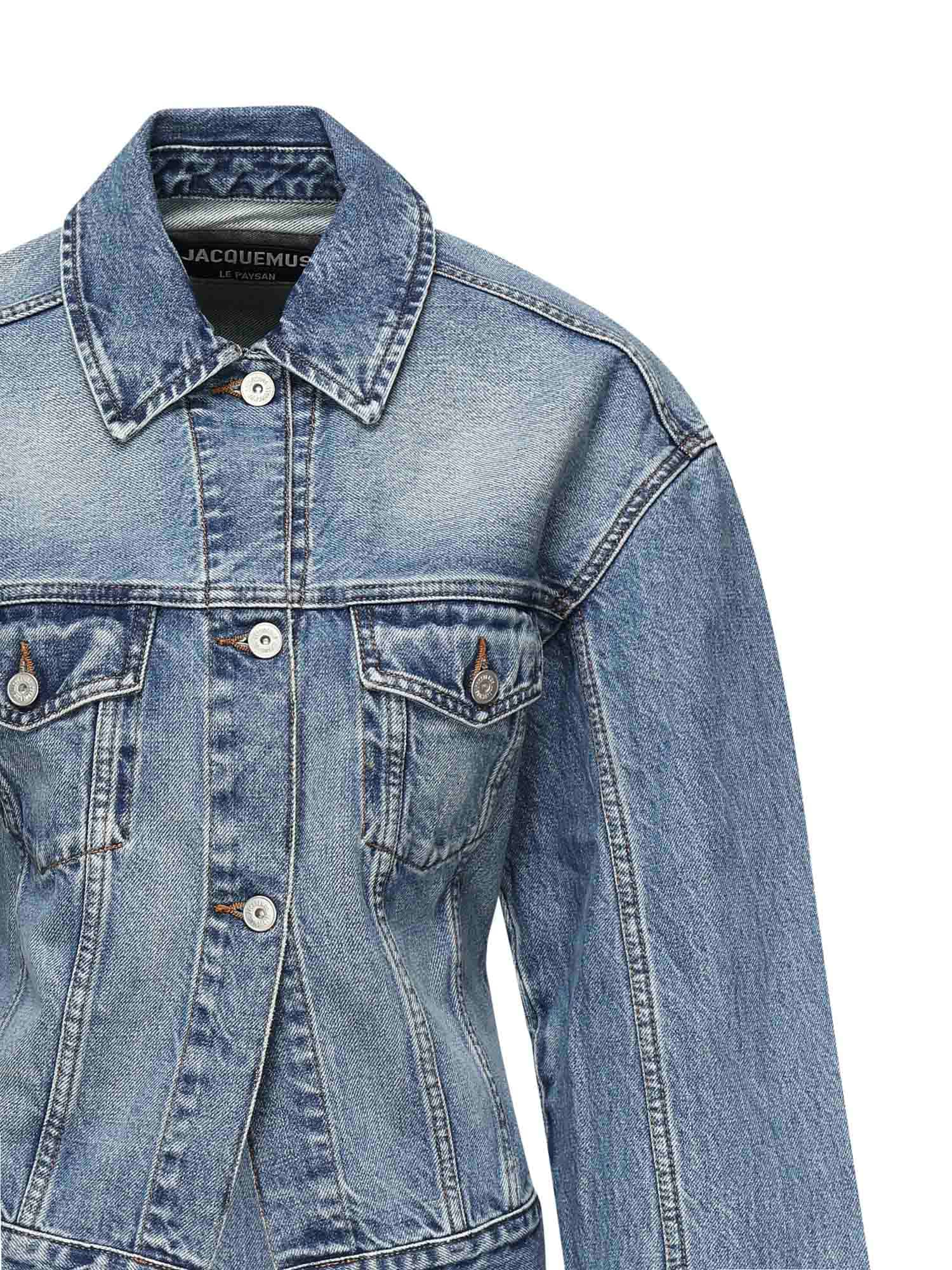 Jacquemus La Veste De Nîmes Jacket In Blue