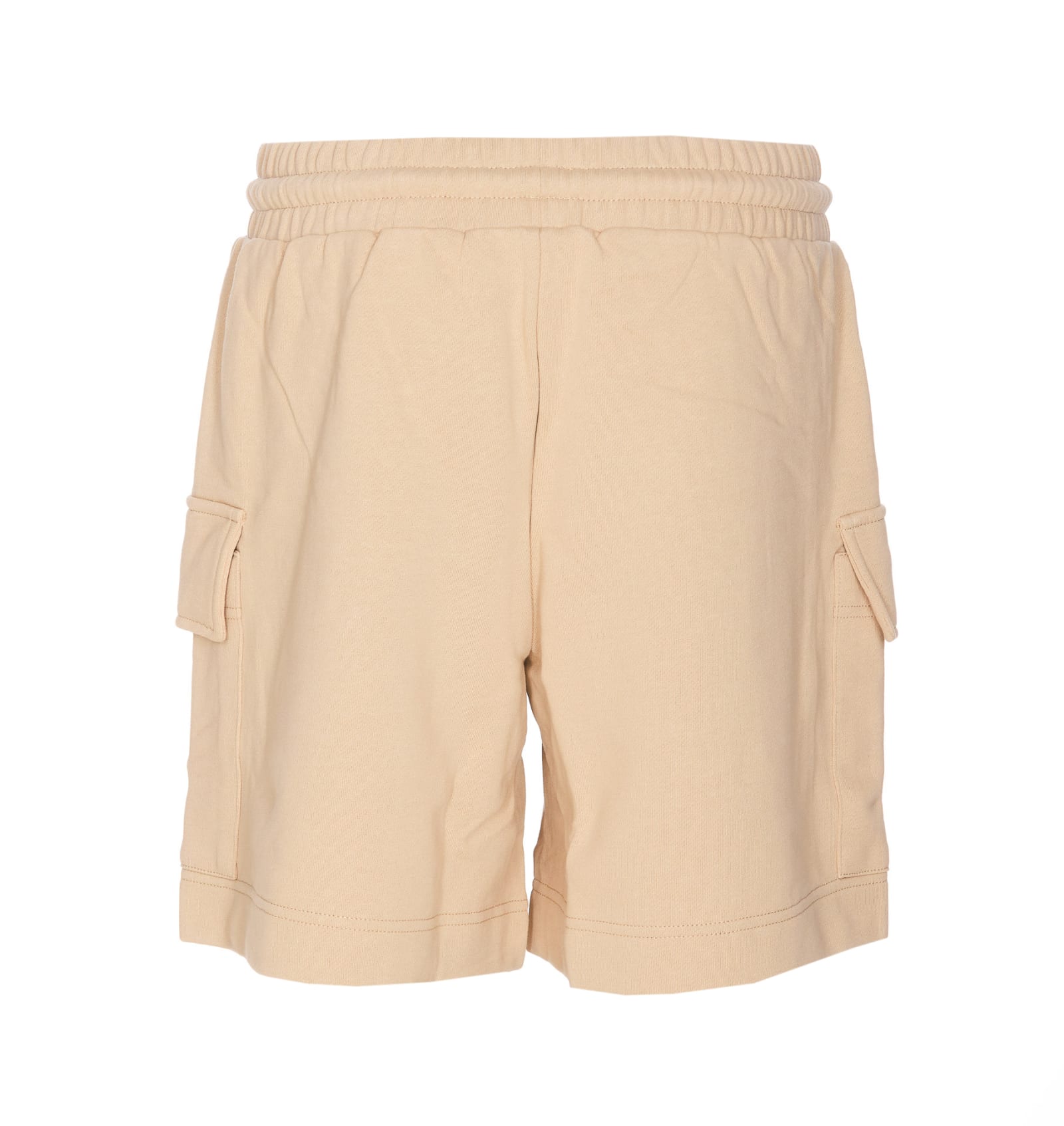 Shop Twinset Shorts In Beige