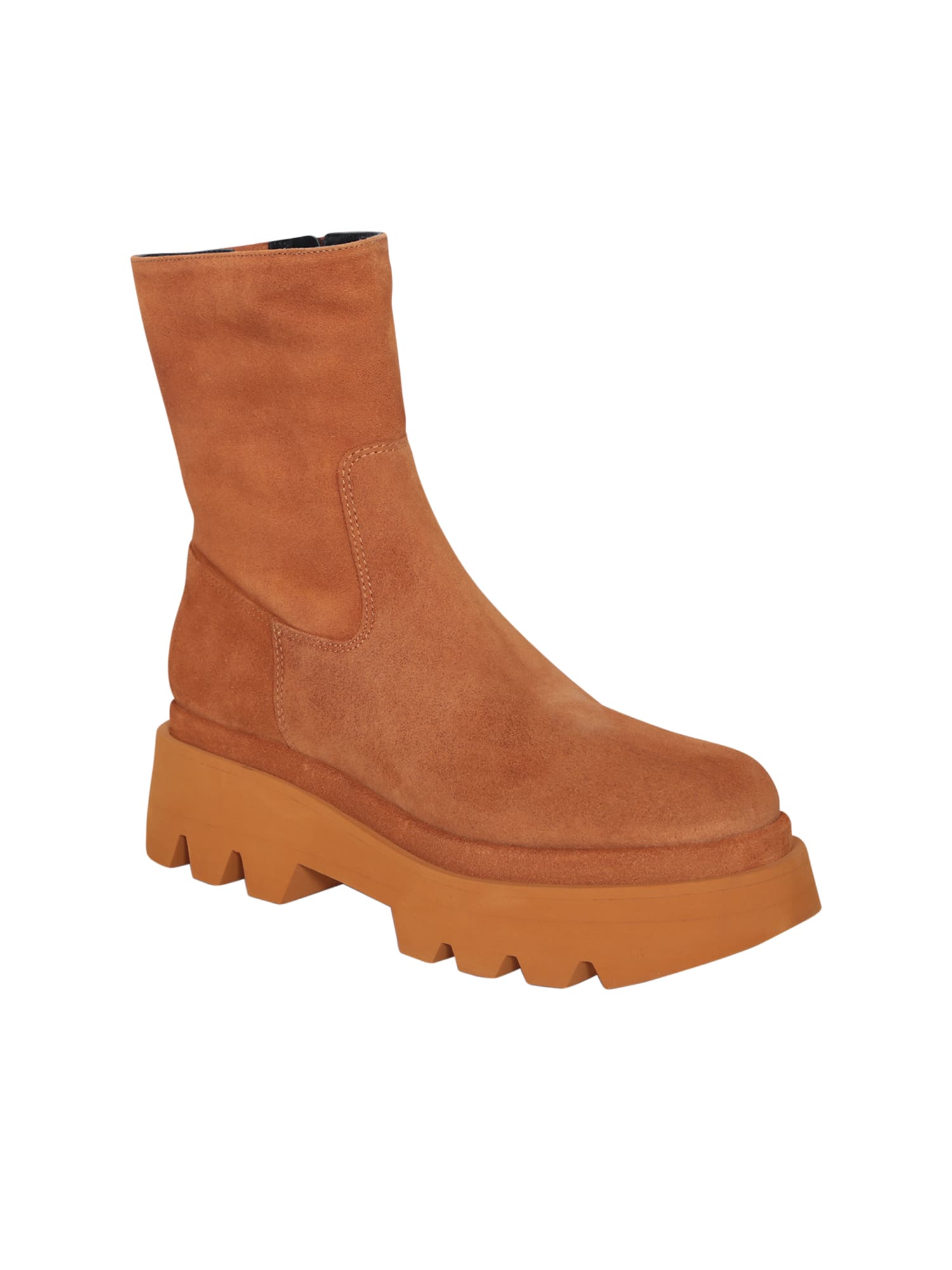 Shop Paloma Barceló Osian Hazelnut Ankle Boot In Brown