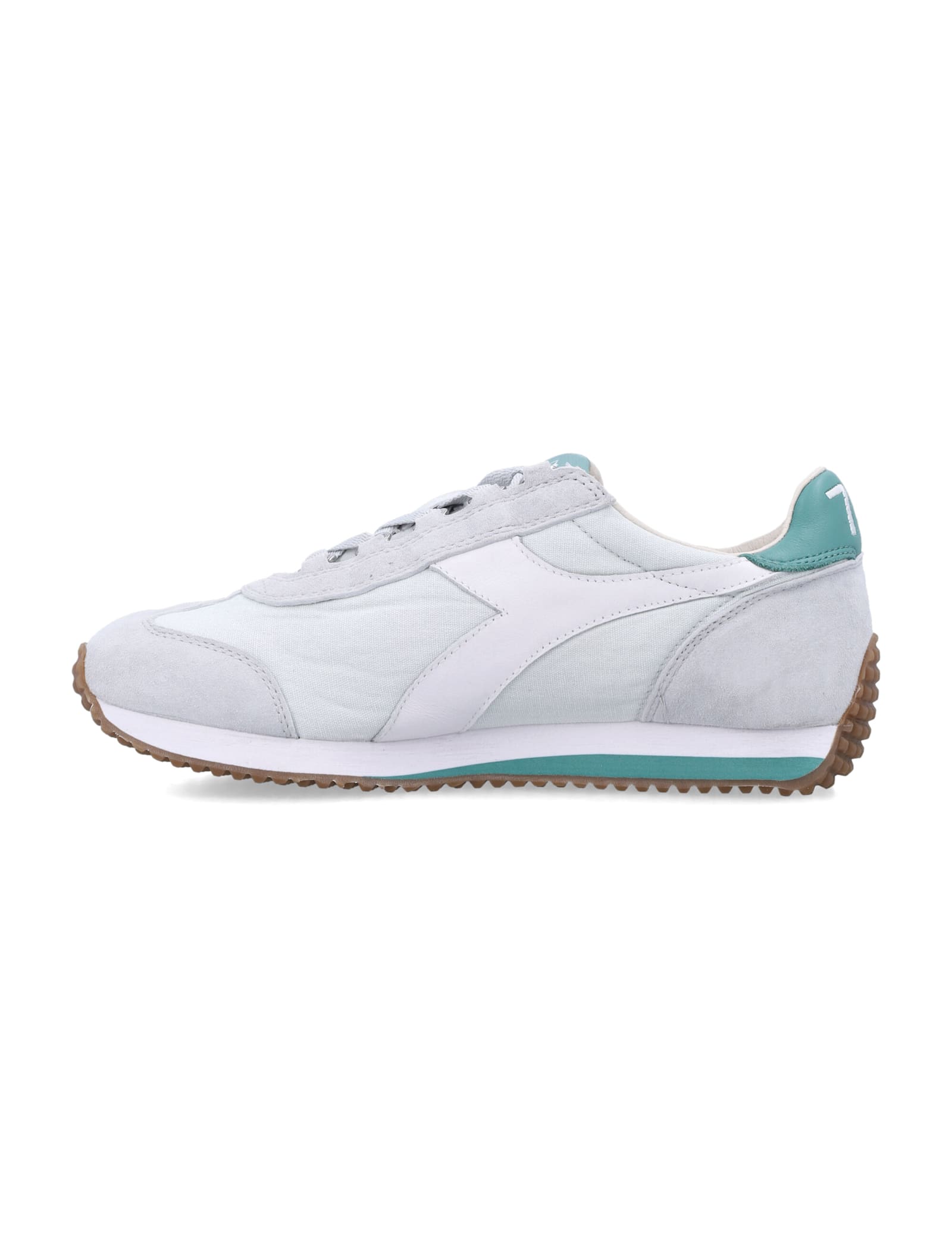 Diadora Canvas Sneakers With Front Lace-up Design