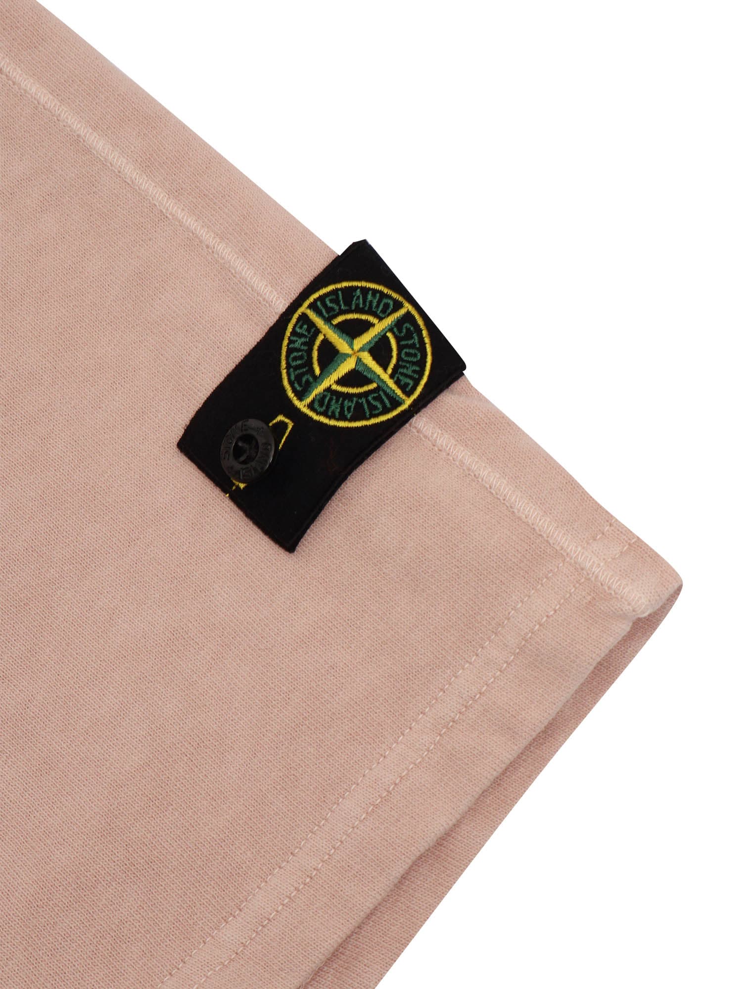 Stone Island Sweatpants In Pink