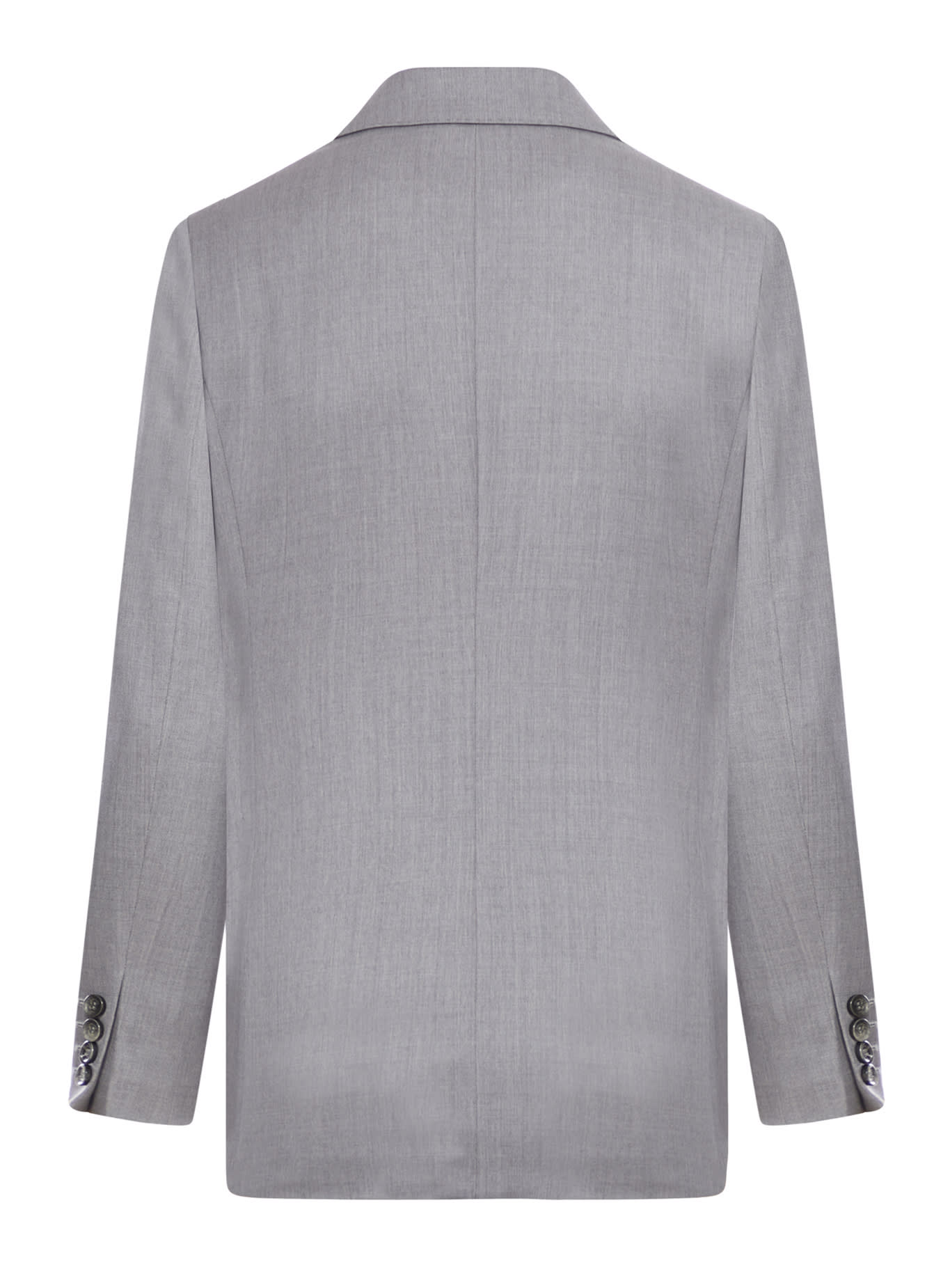 Shop Max Mara Oppio Jacket In Light Grey