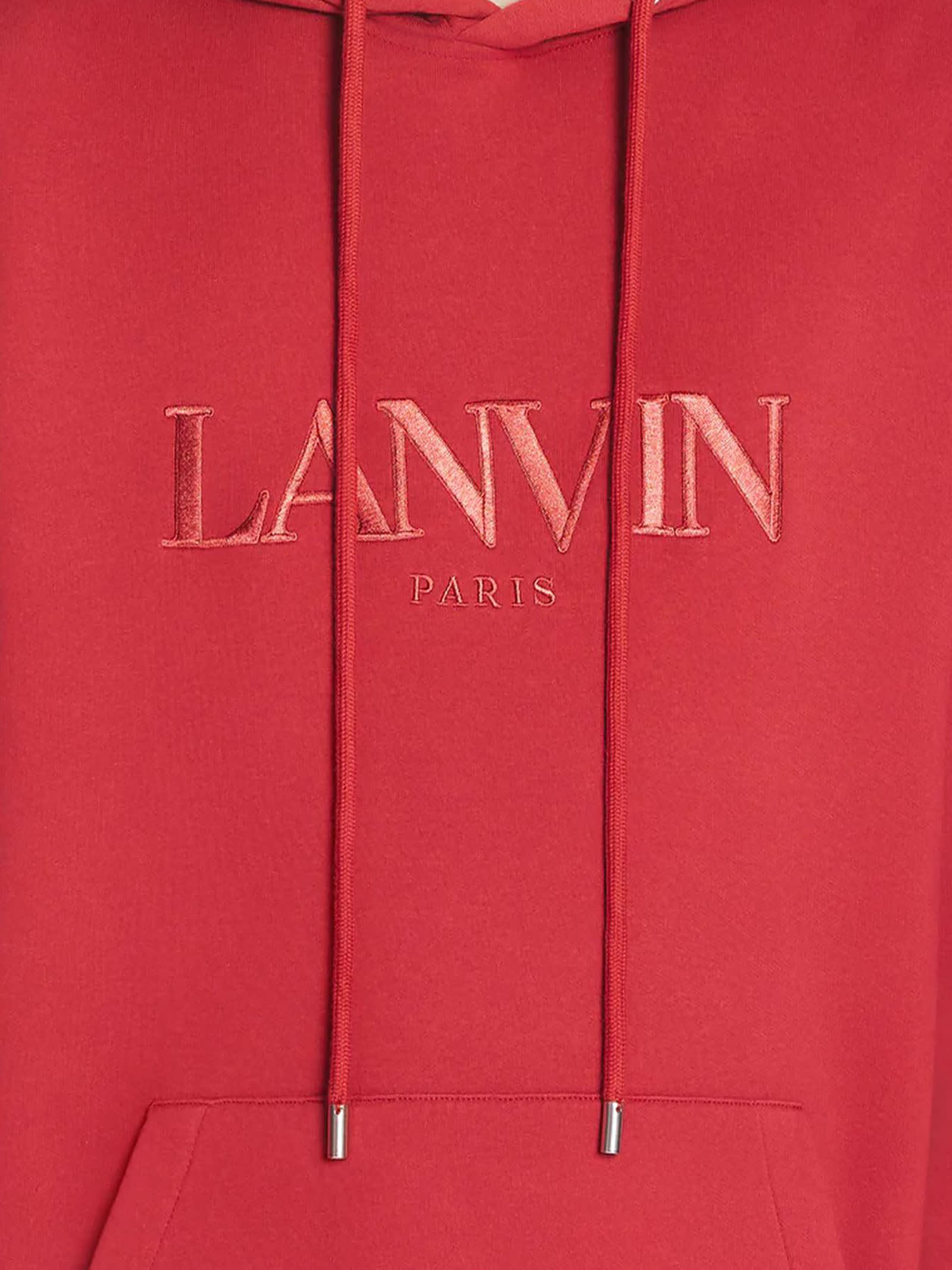 Shop Lanvin Sweaters Red