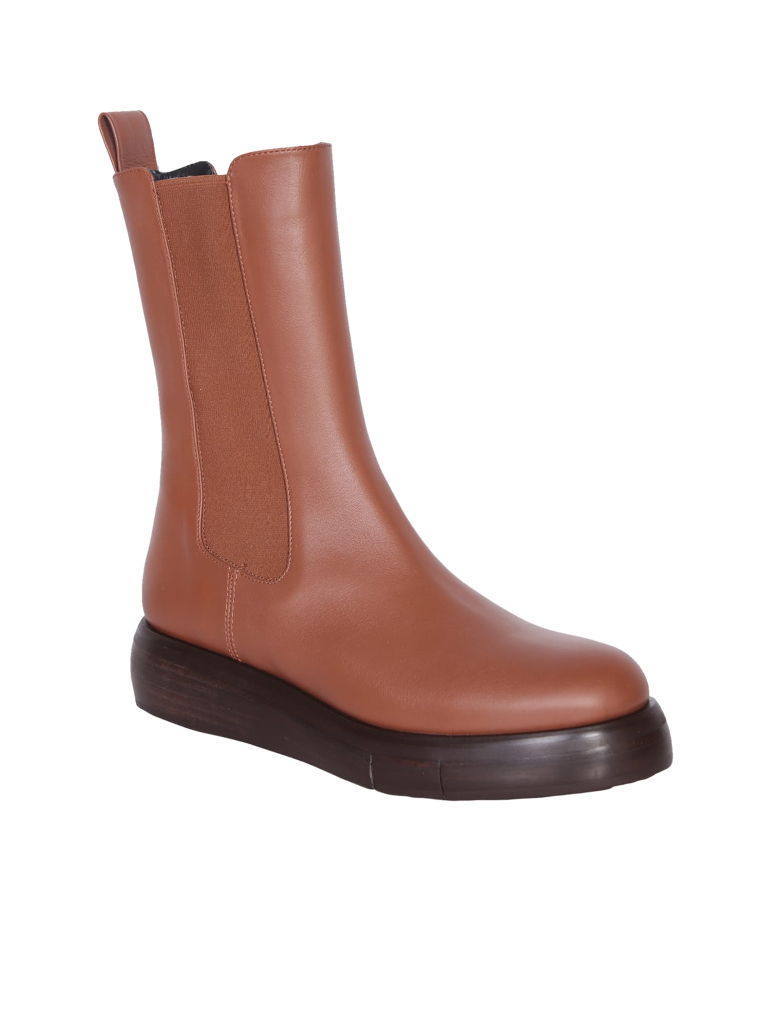 Shop Paloma Barceló Jack Ankle Boot In Tan In Brown