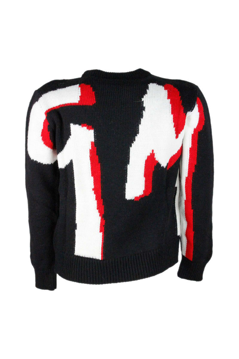 Msgm Sweater In Black
