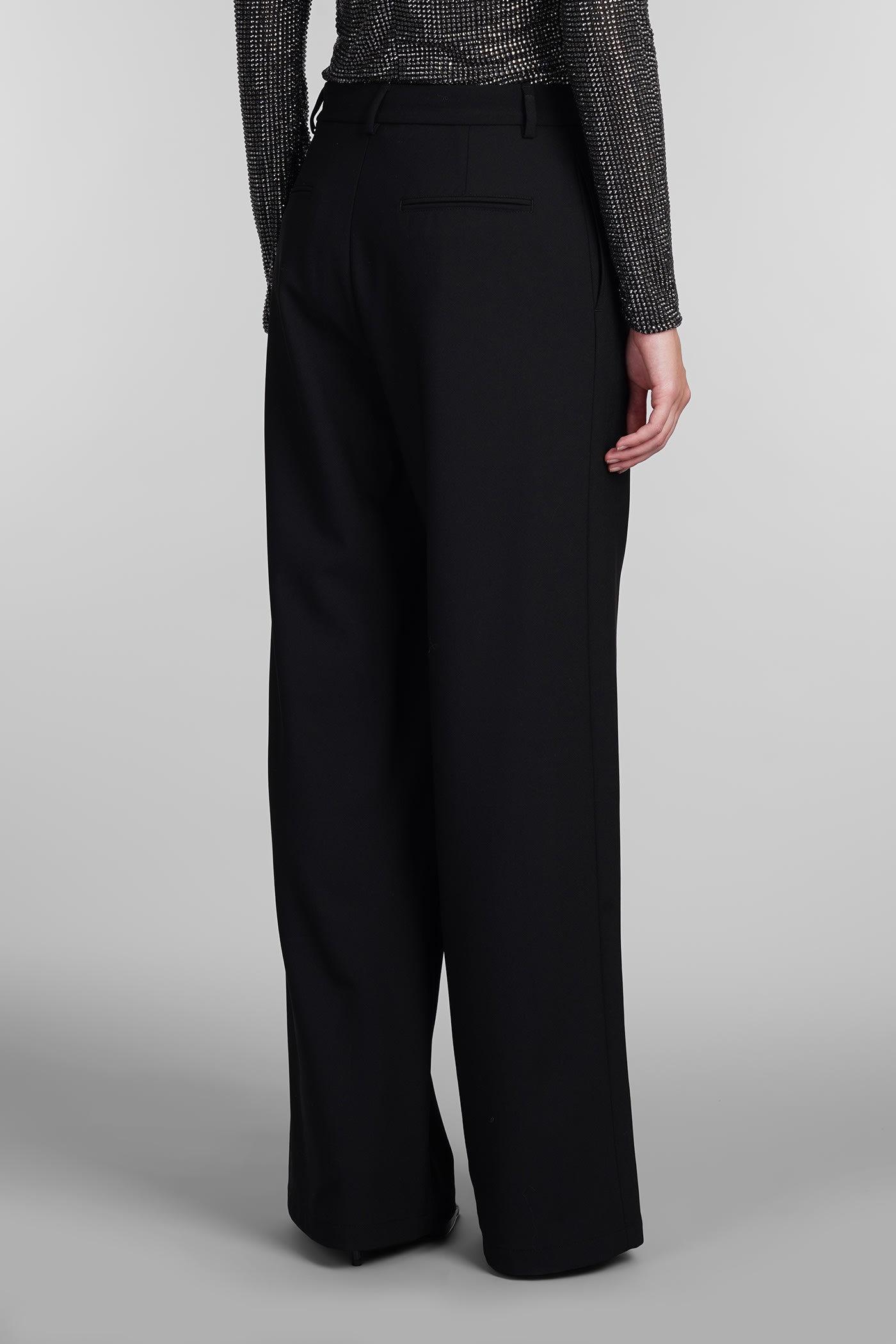 Shop Giuseppe Di Morabito Pants In Black Wool