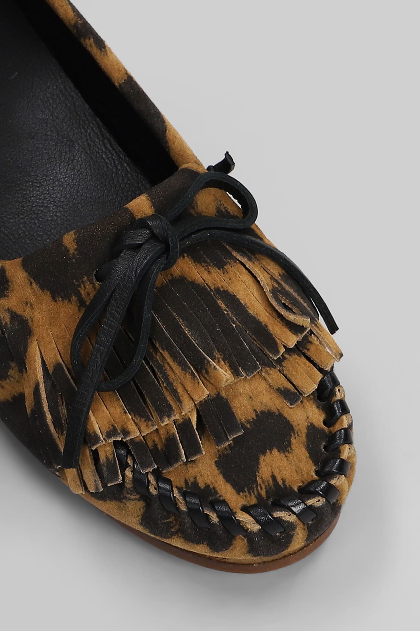 Shop Paris Texas Indiana Loafer Loafers In Animalier Suede
