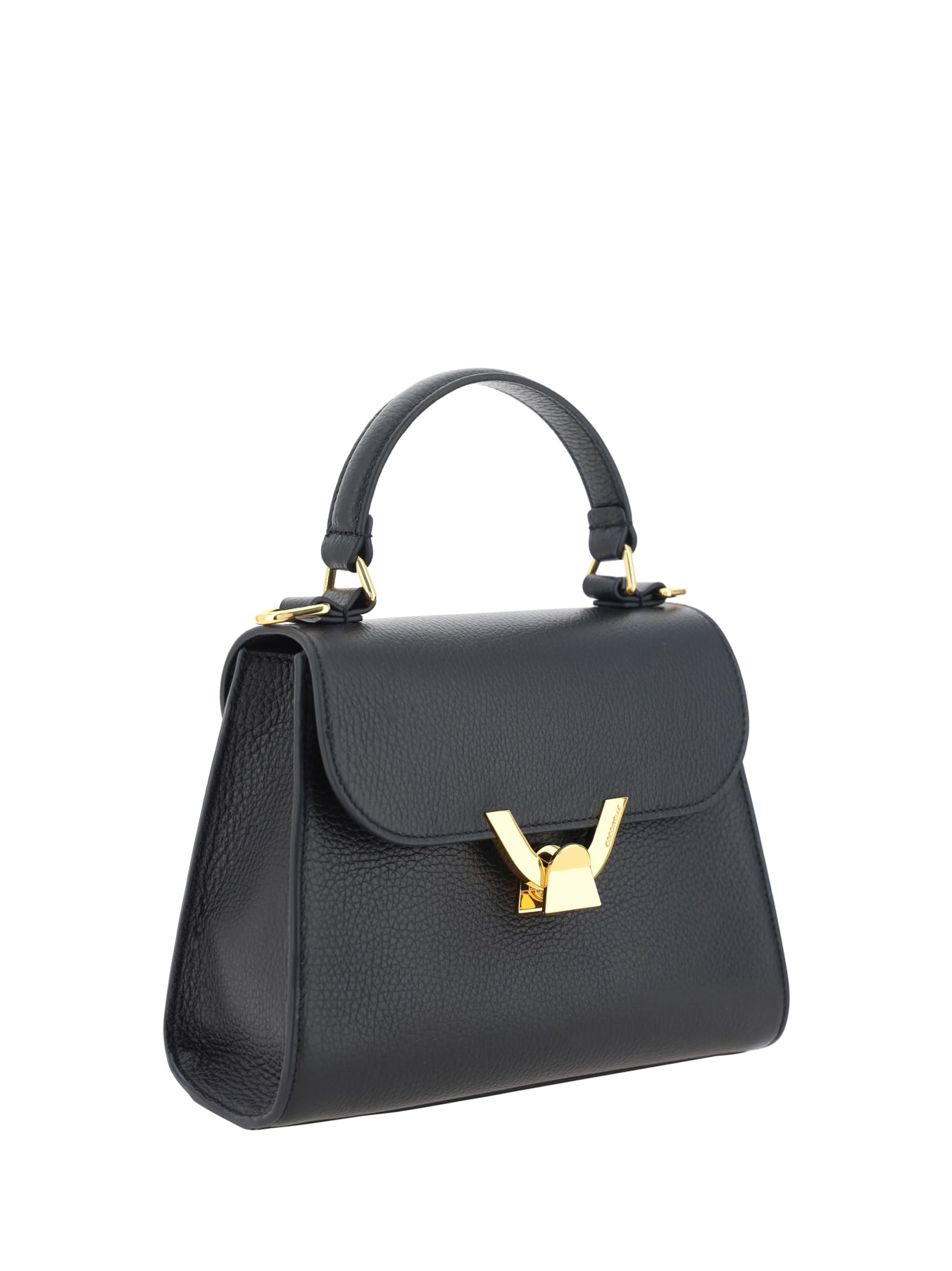 Shop Coccinelle Dew Handbag In Noir