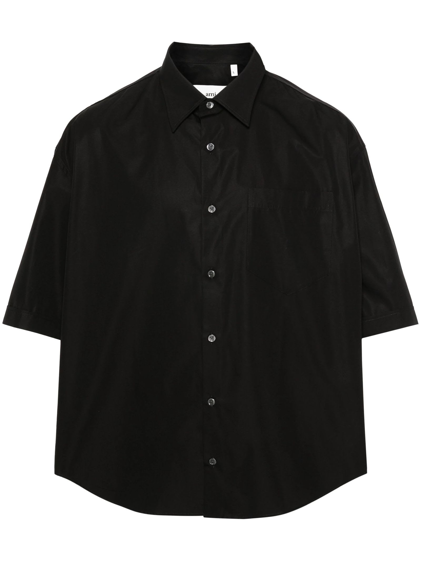 Shop Ami Alexandre Mattiussi Ami Shirts Black