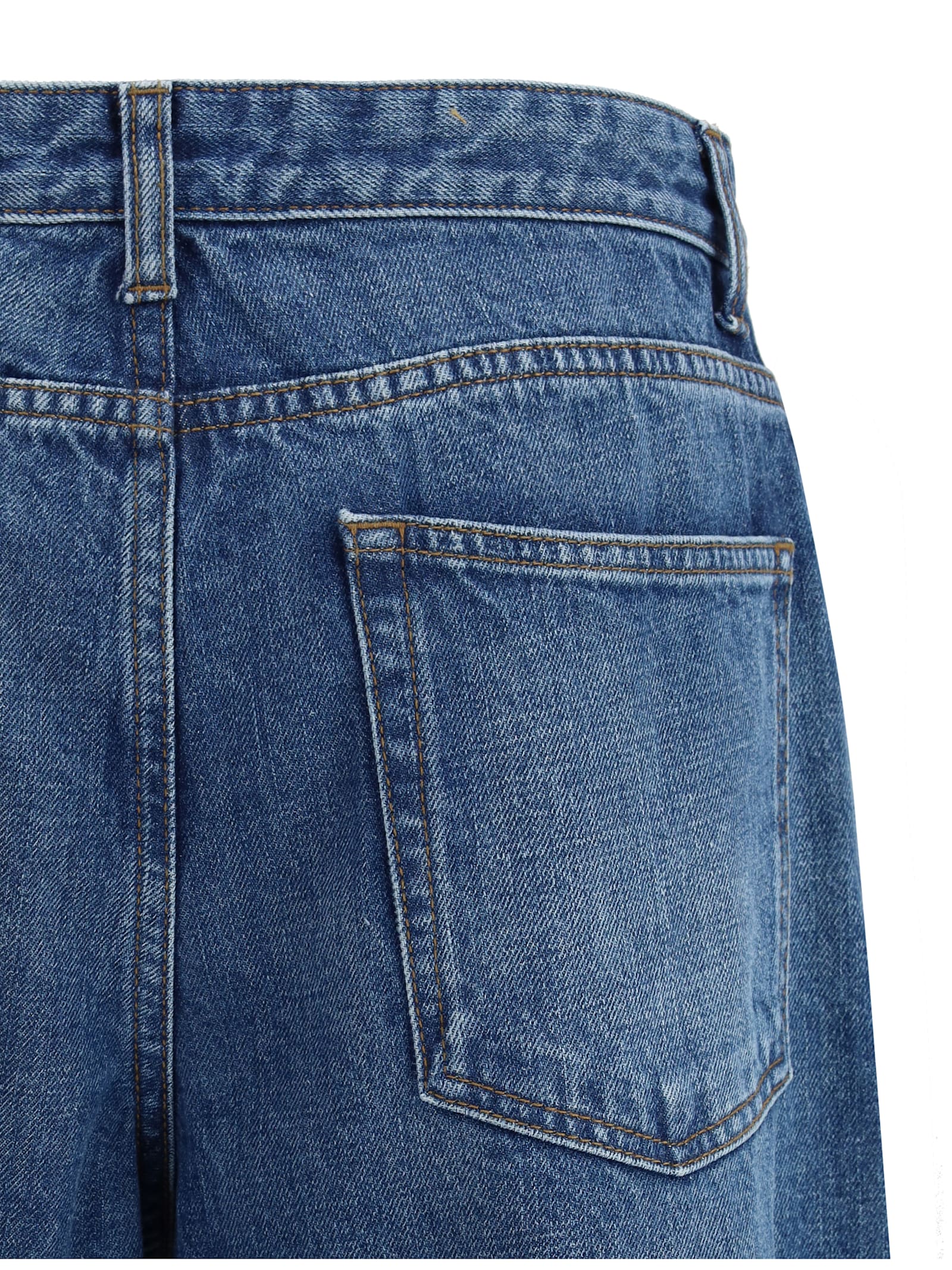 The Row Eglitta Jeans In Wbe Washed Blue
