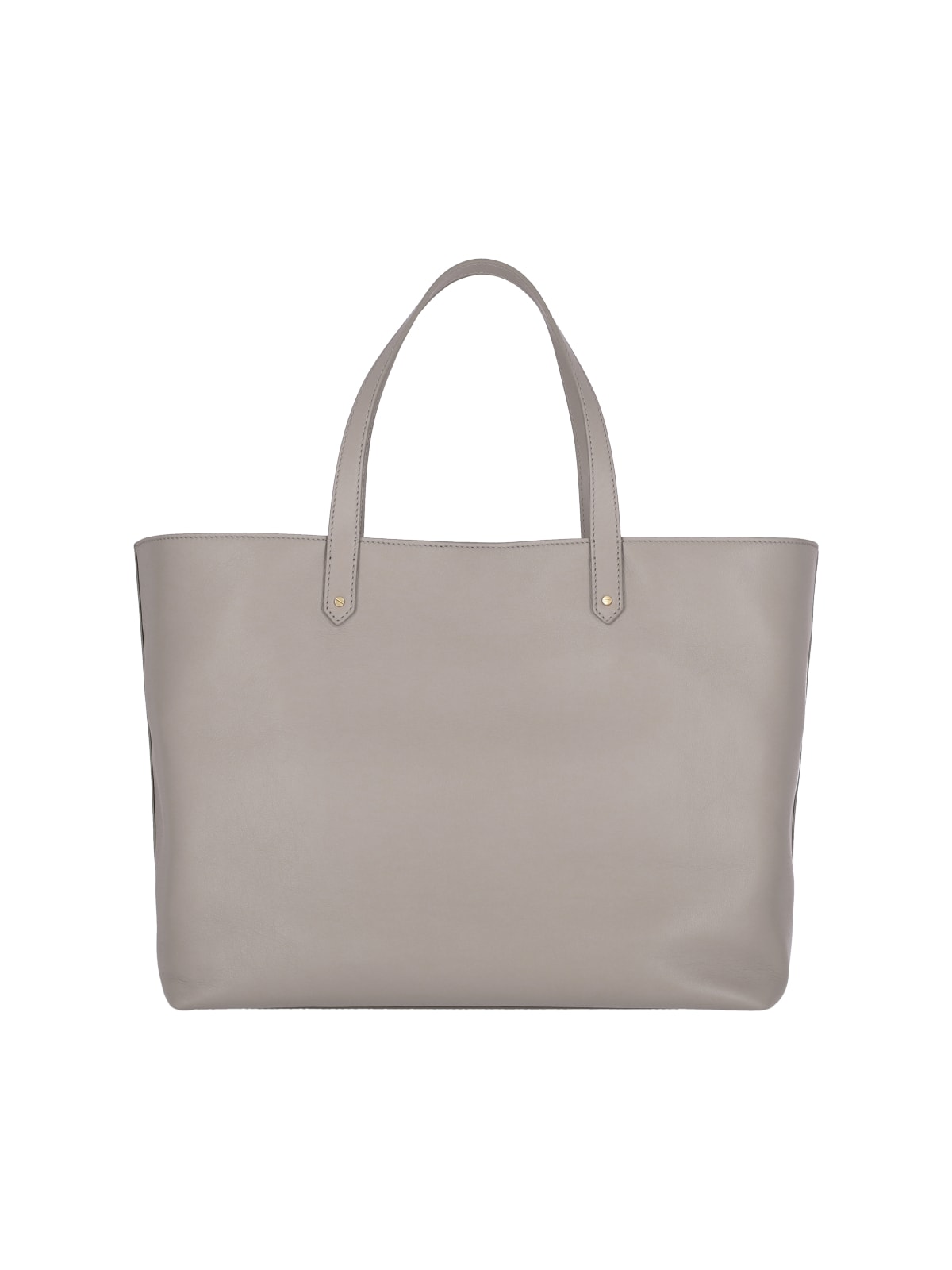 Golden Goose Logo Tote Bag In Taupe
