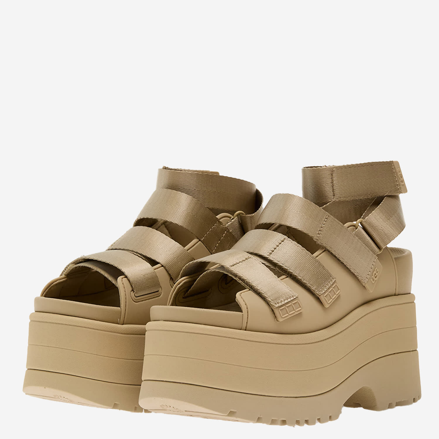 Ugg Goldenrise Sandals Mustard Seed In Beige