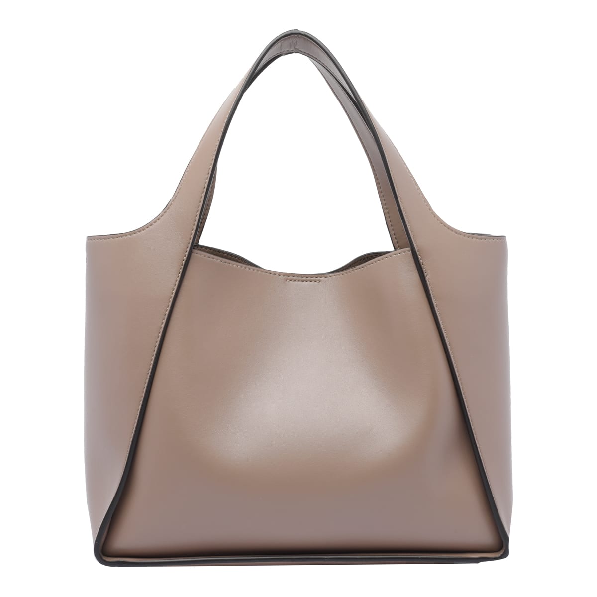 Stella Mccartney Logo Crossbody Bag In Brown