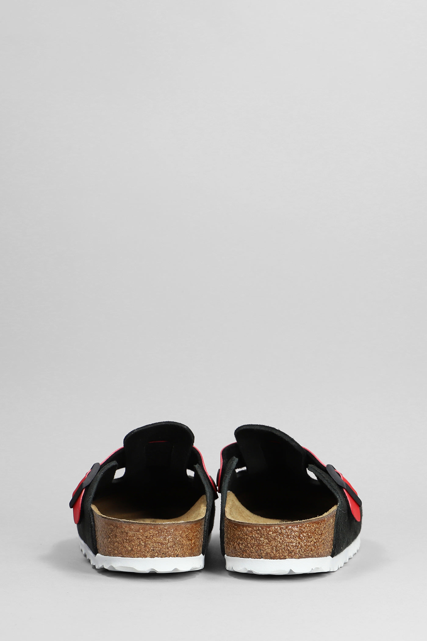Birkenstock Boston Slides In Black