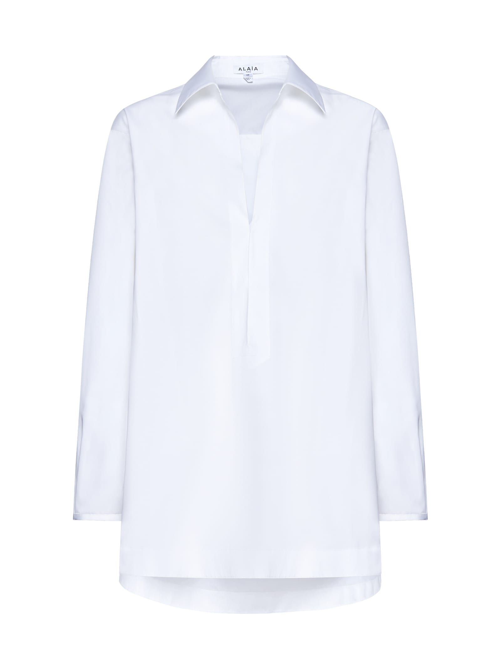 Shop Alaïa Shirt In White