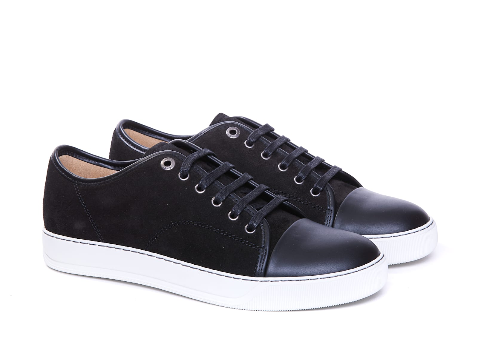 Shop Lanvin Dbb1 Sneakers In Black