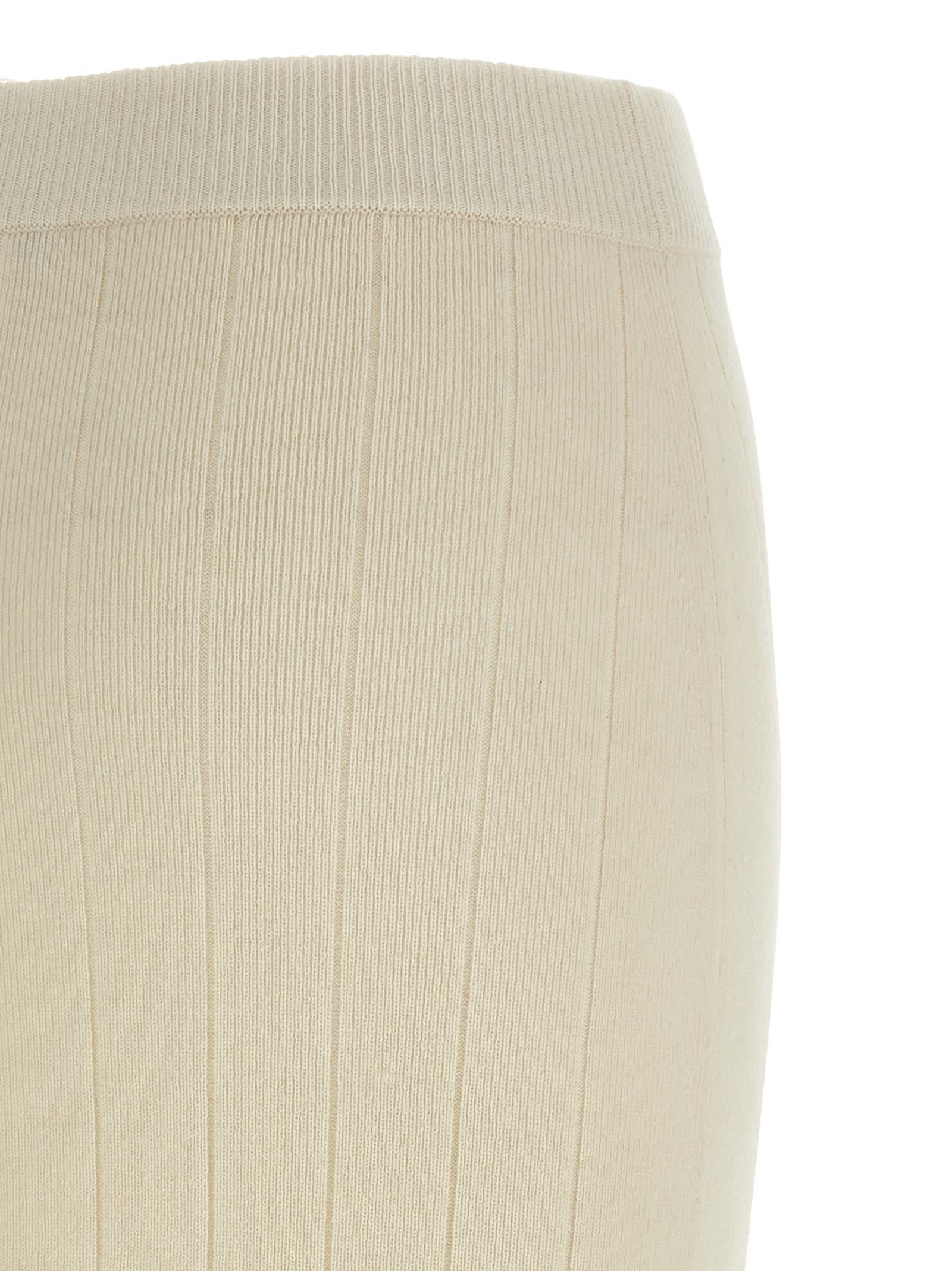 Max Mara Sante Skirt In Neutral