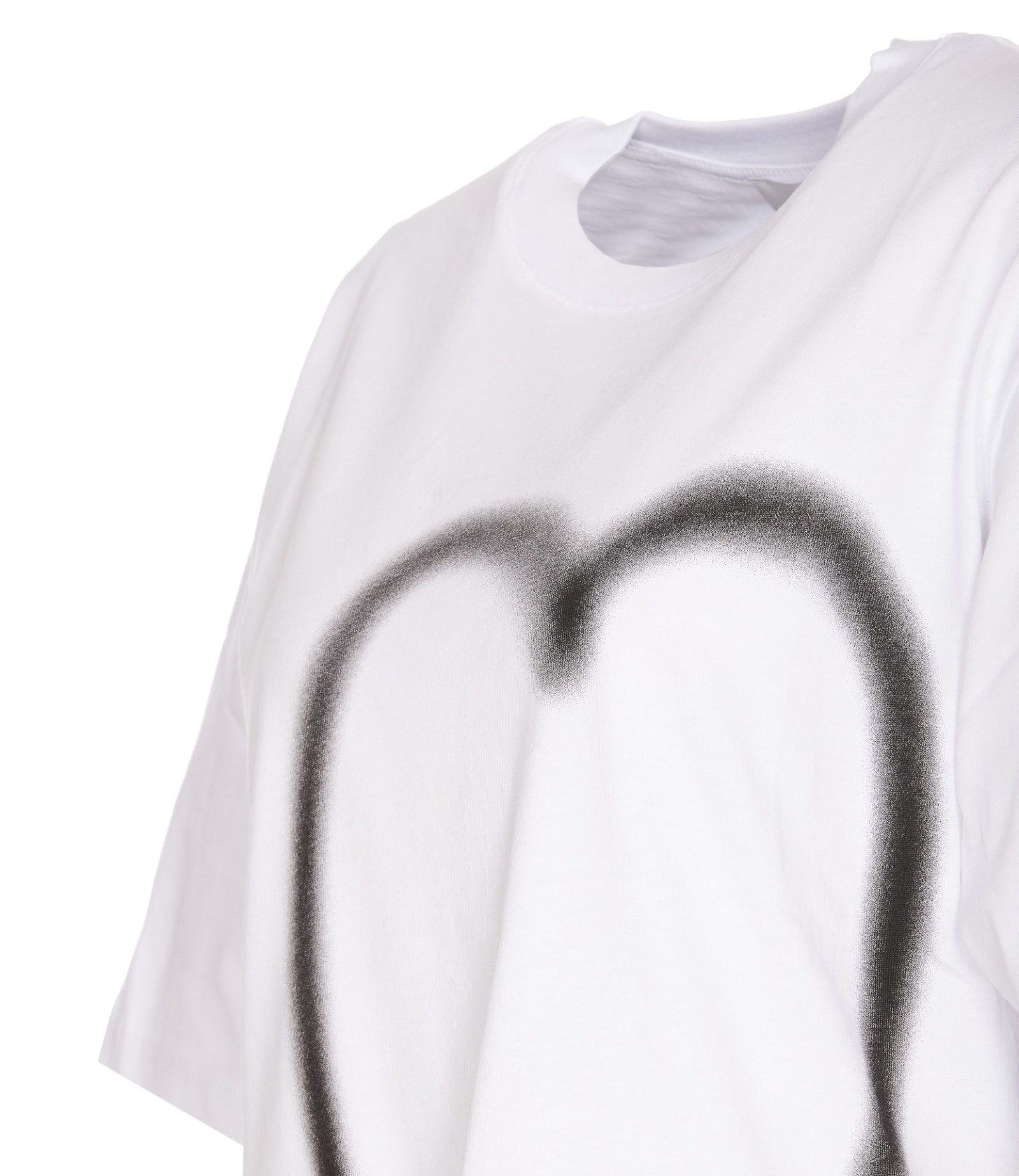 Shop Sportmax Luis T-shirt In Bianco