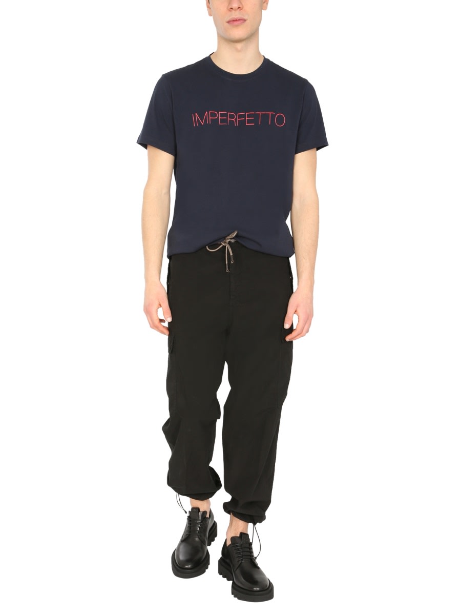 Shop Aspesi Carrier Trousers In Black