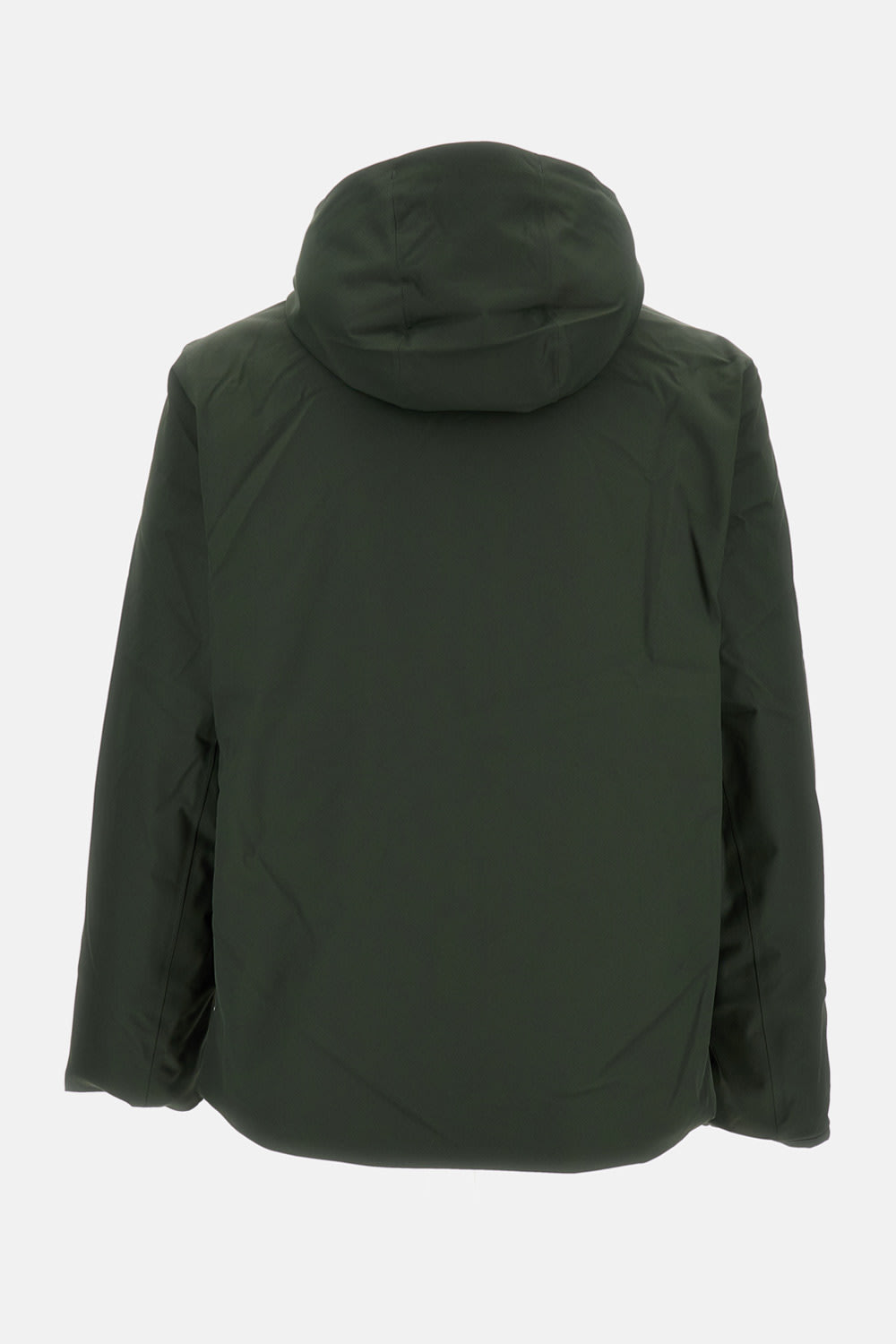 K-way Jacko Twill Marmotta Coat In Green