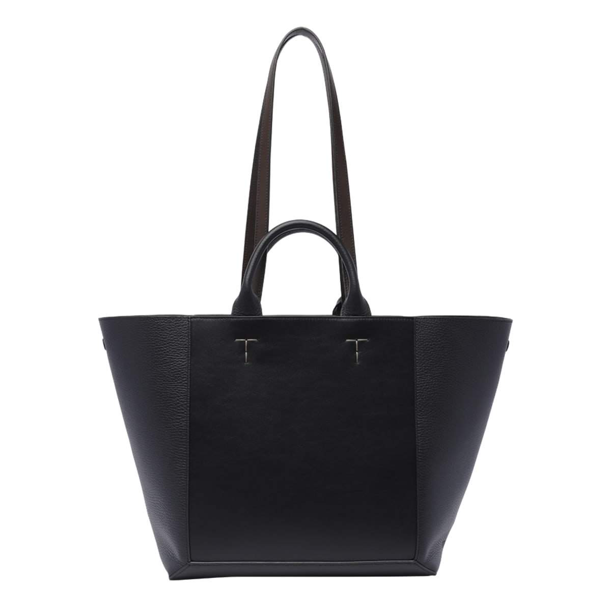 Shop Tod's Shopping Bag In Black