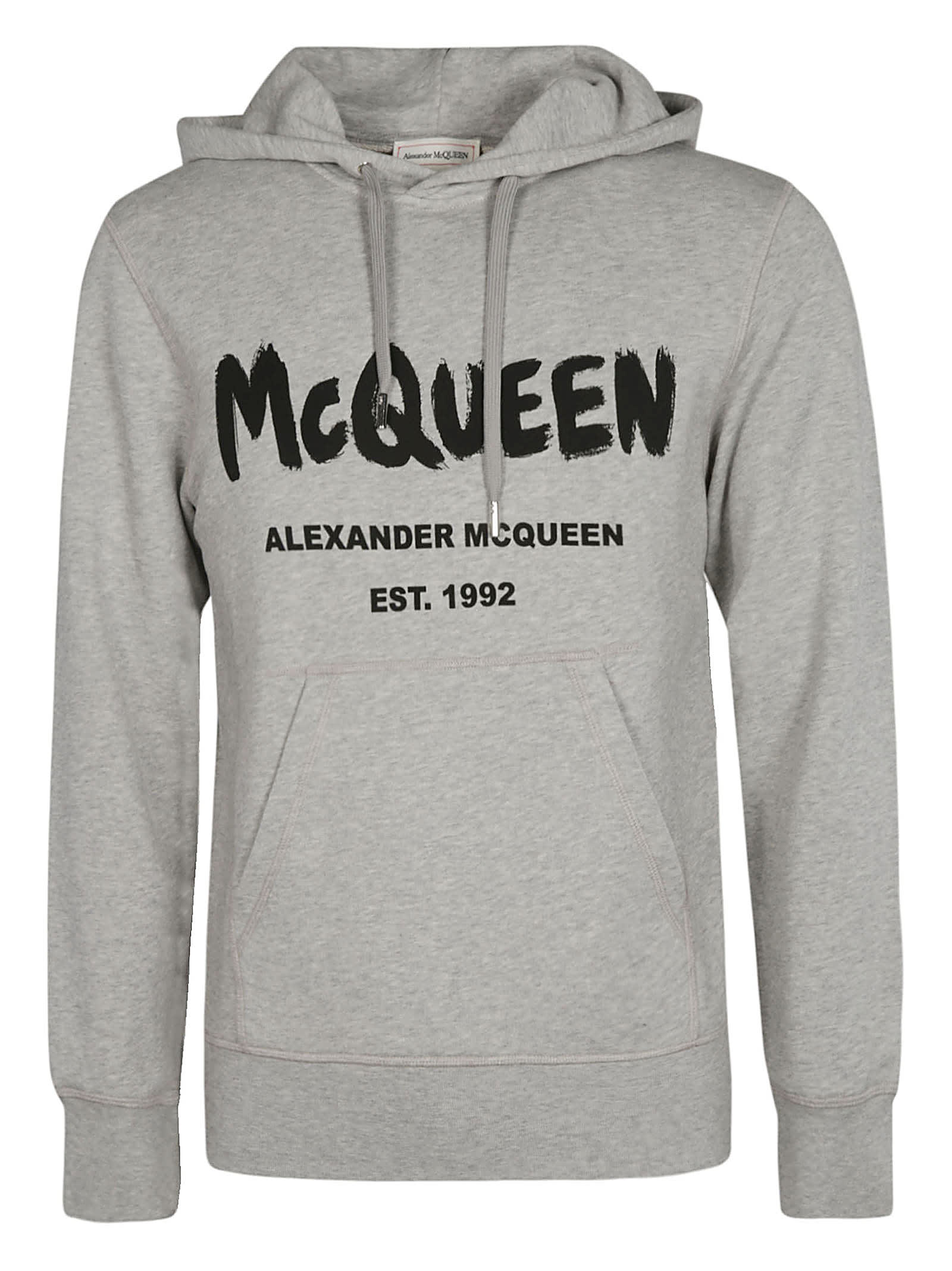 Alexander McQueen Paint Logo Hoodie