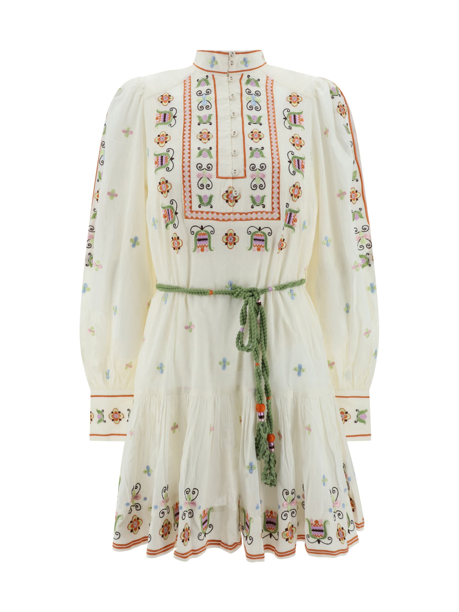 Shop Alemais Lovella Dress In Ivory