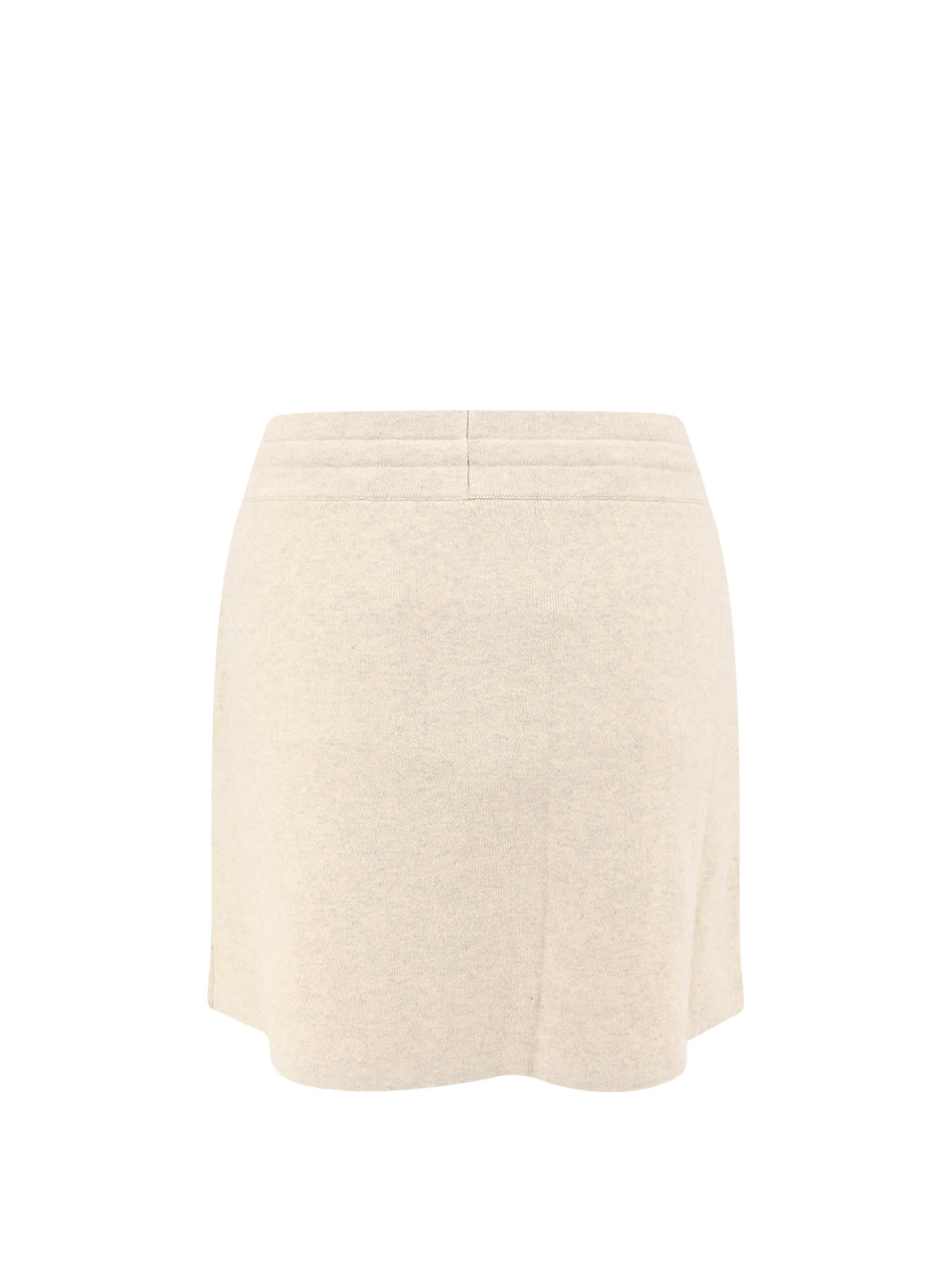 Shop Marant Etoile Amaline Skirt In Beige