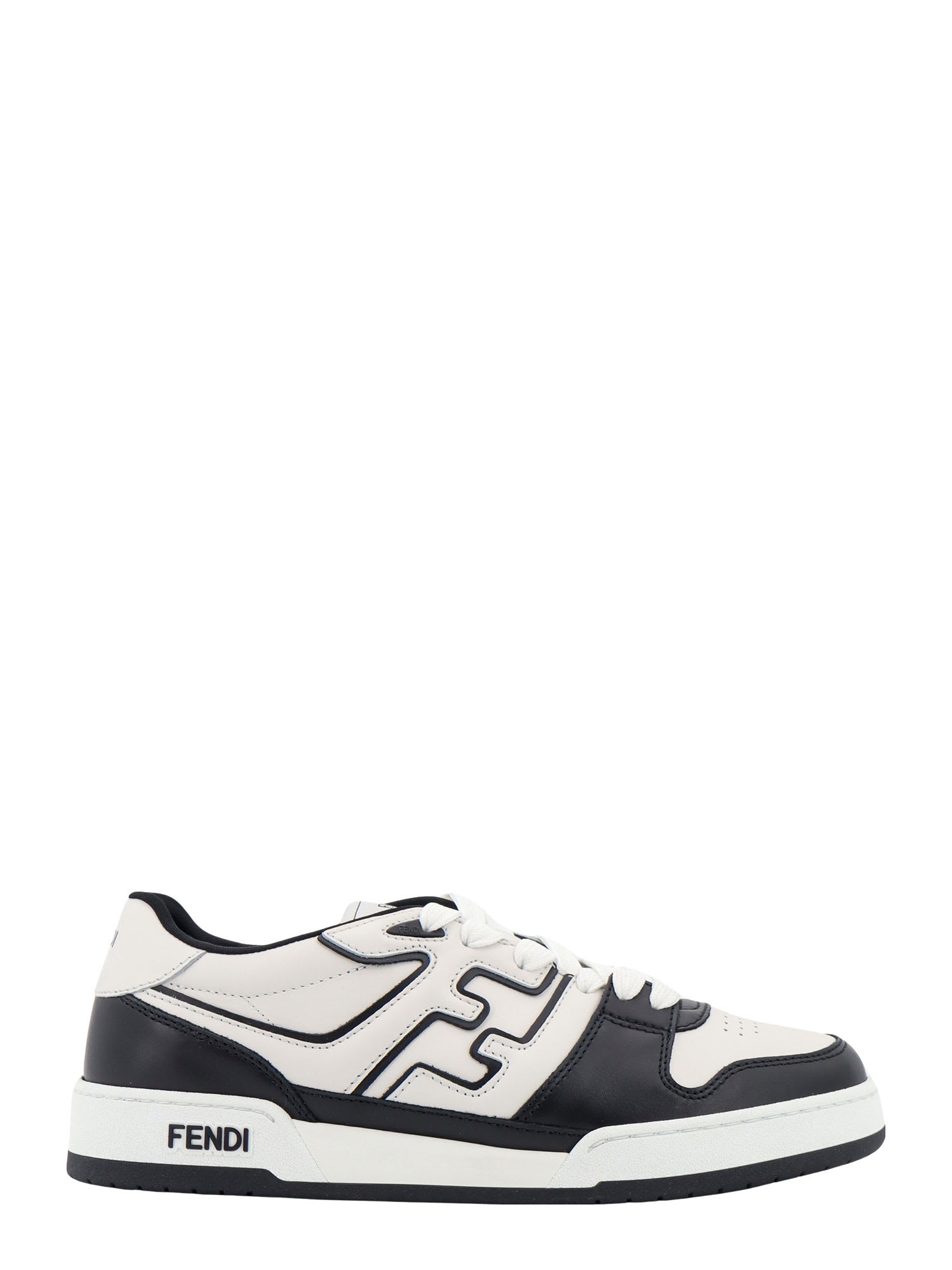 Shop Fendi Match Sneakers In C Nero Bianco Nero