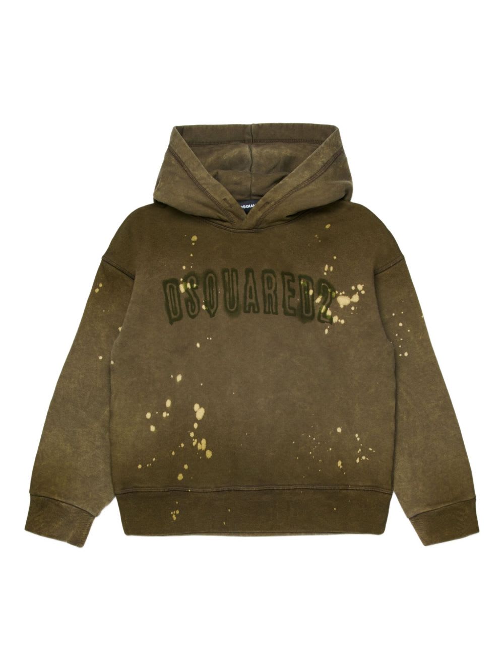 Dsquared2 Kids Hoodie With Logo In Brown