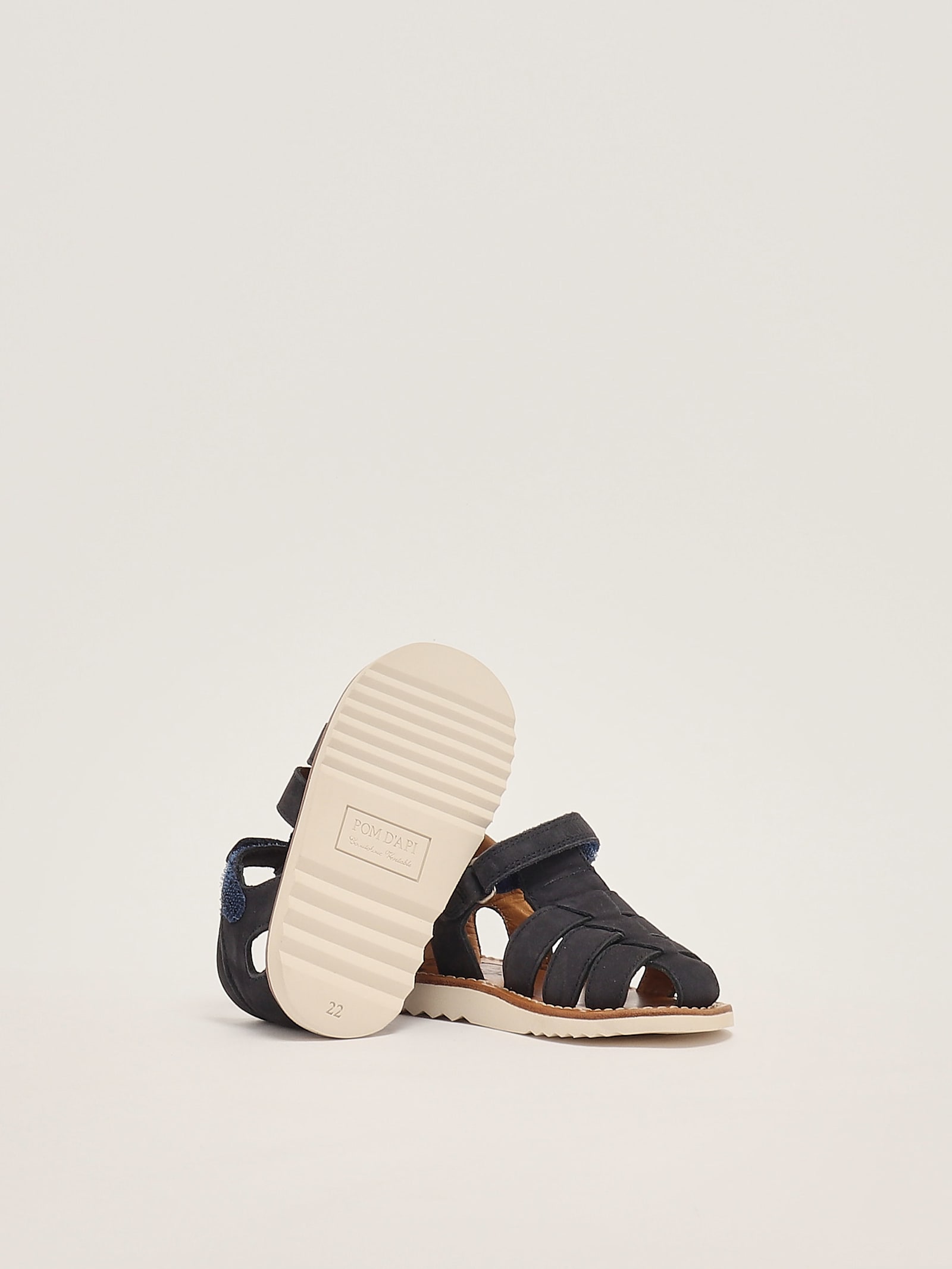 Pom D'api Sandal Sandal In Black